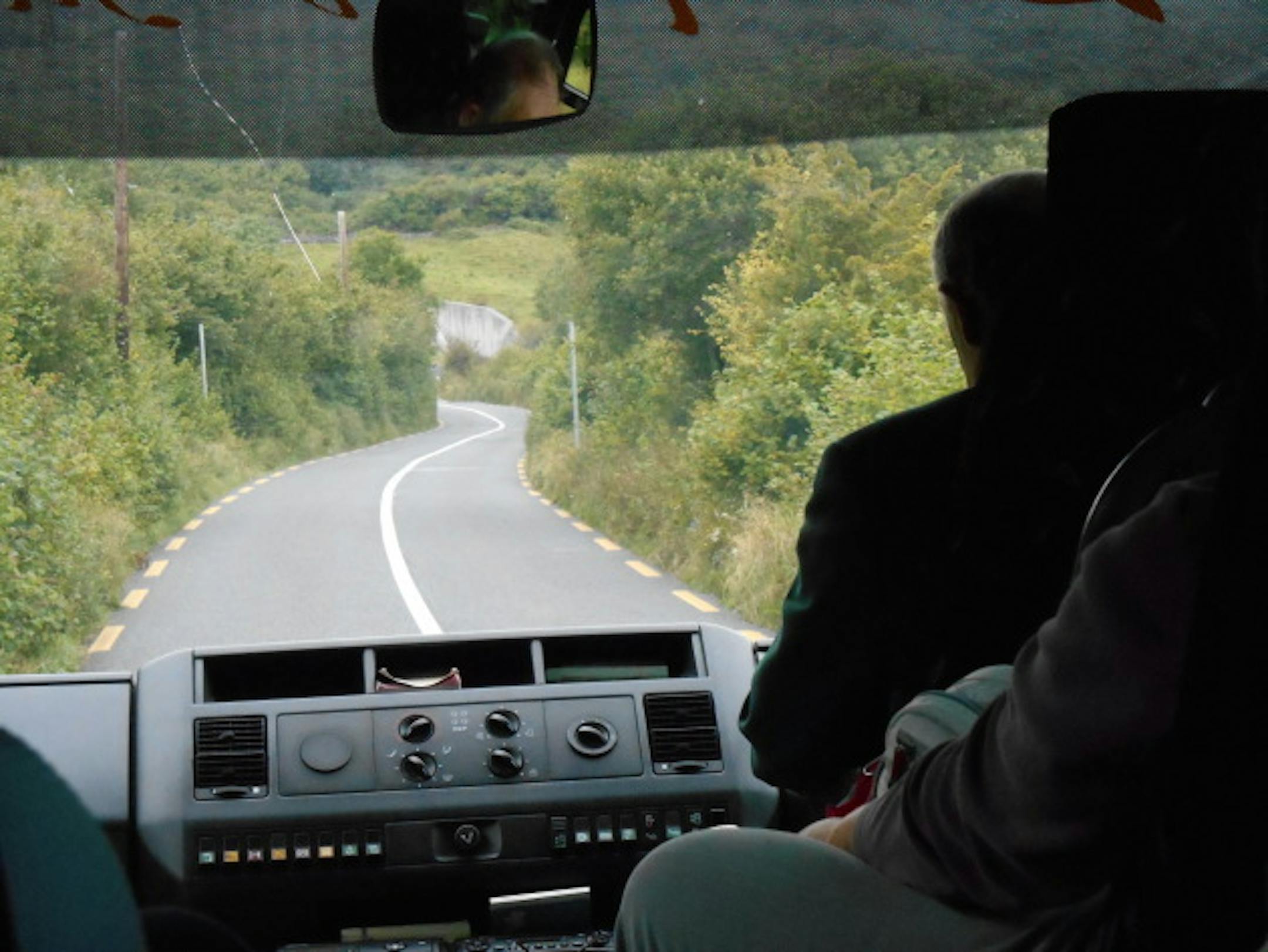 One of the roads we took to the Burren