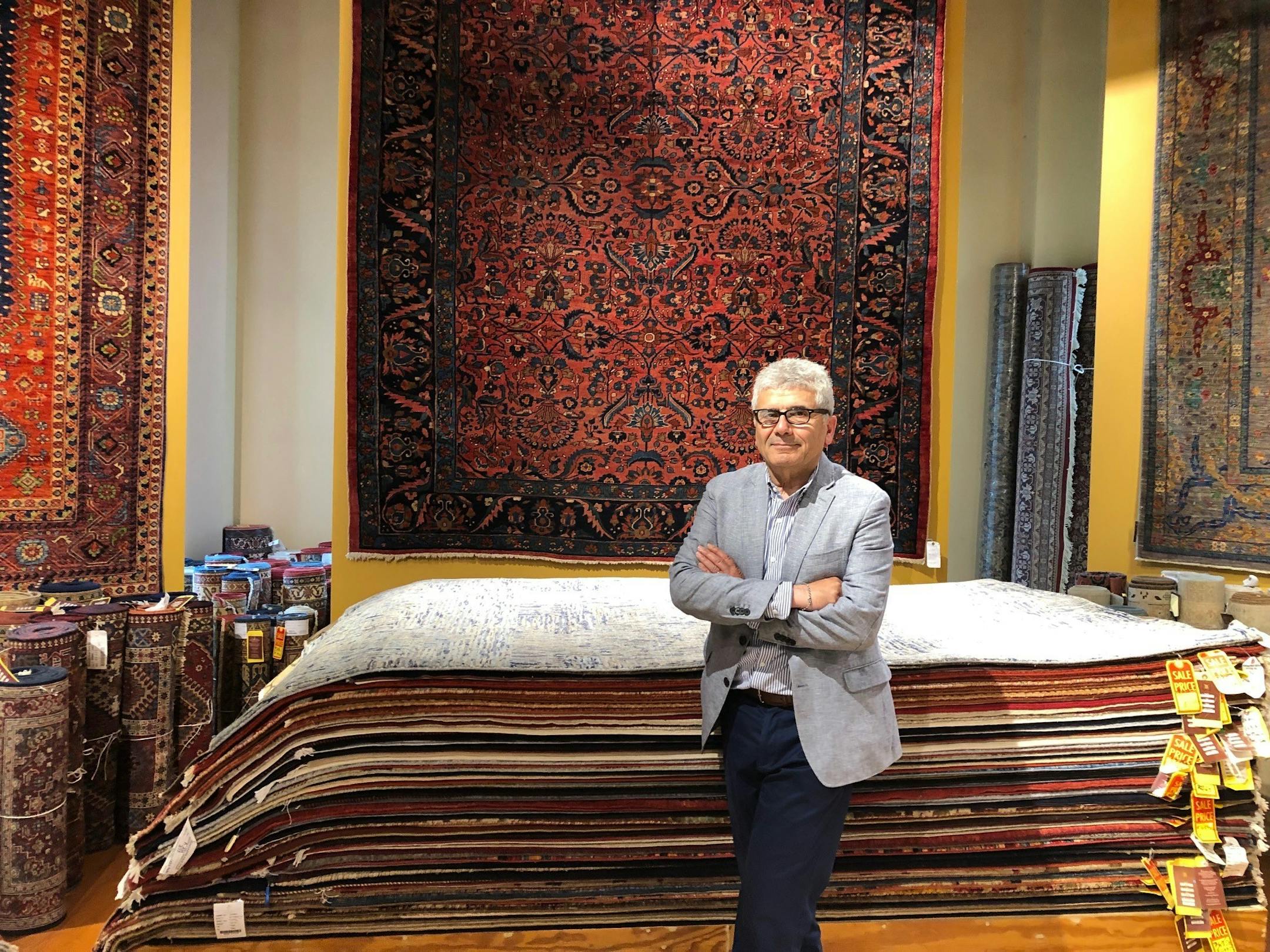 Far Navab of Navab Brothers Oriental Rug Co.