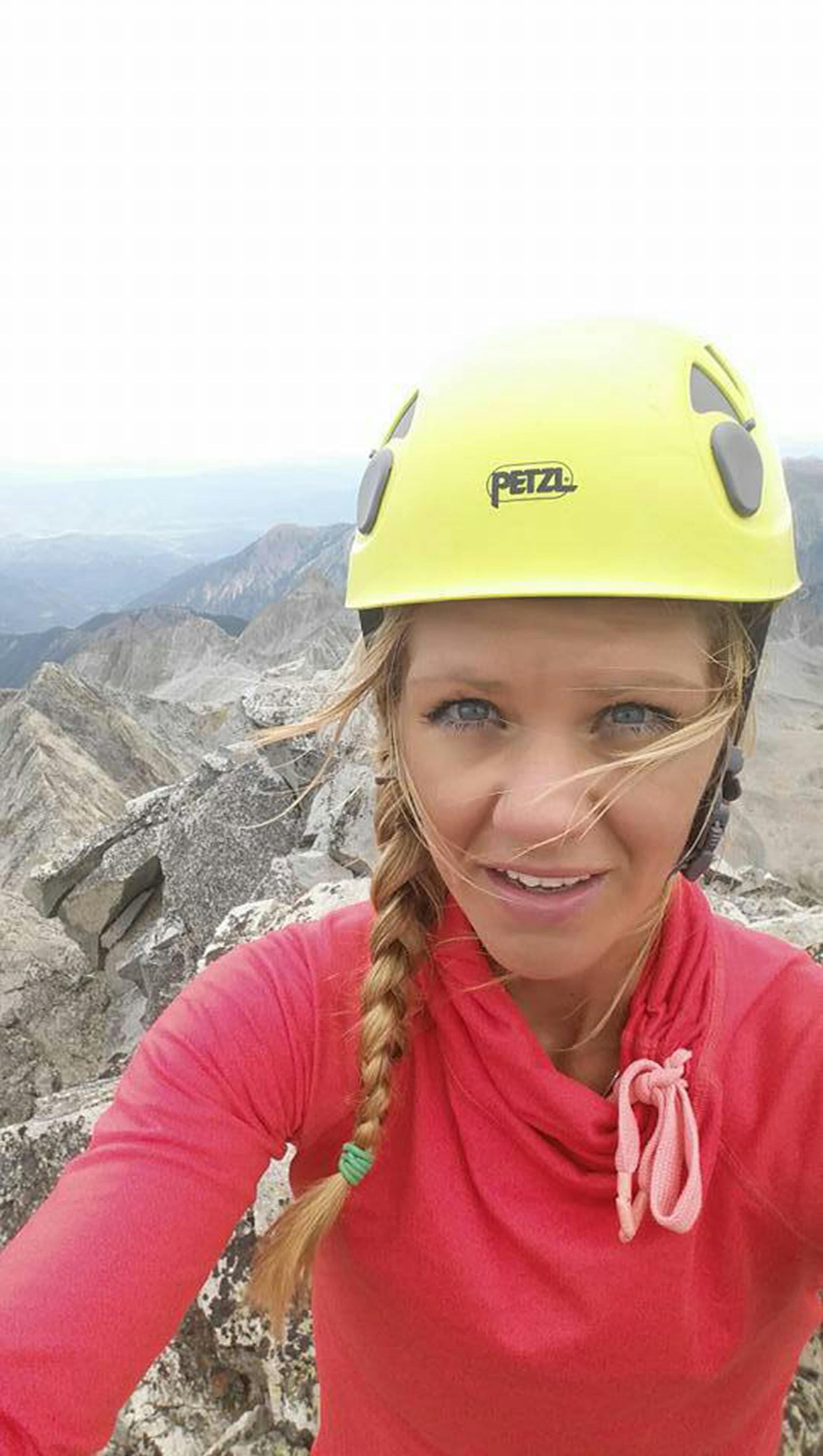 Capitol Peak, 20-21 miles, No. 26, Aug. 17, her first class 4 mountain. ORG XMIT: Hctf7EItYhu-DCq-PzO3