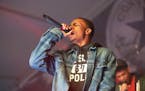 Vince Staples performed at the Fader Fort in Austin, Texas, during the 2015 South by Southwest music festival.