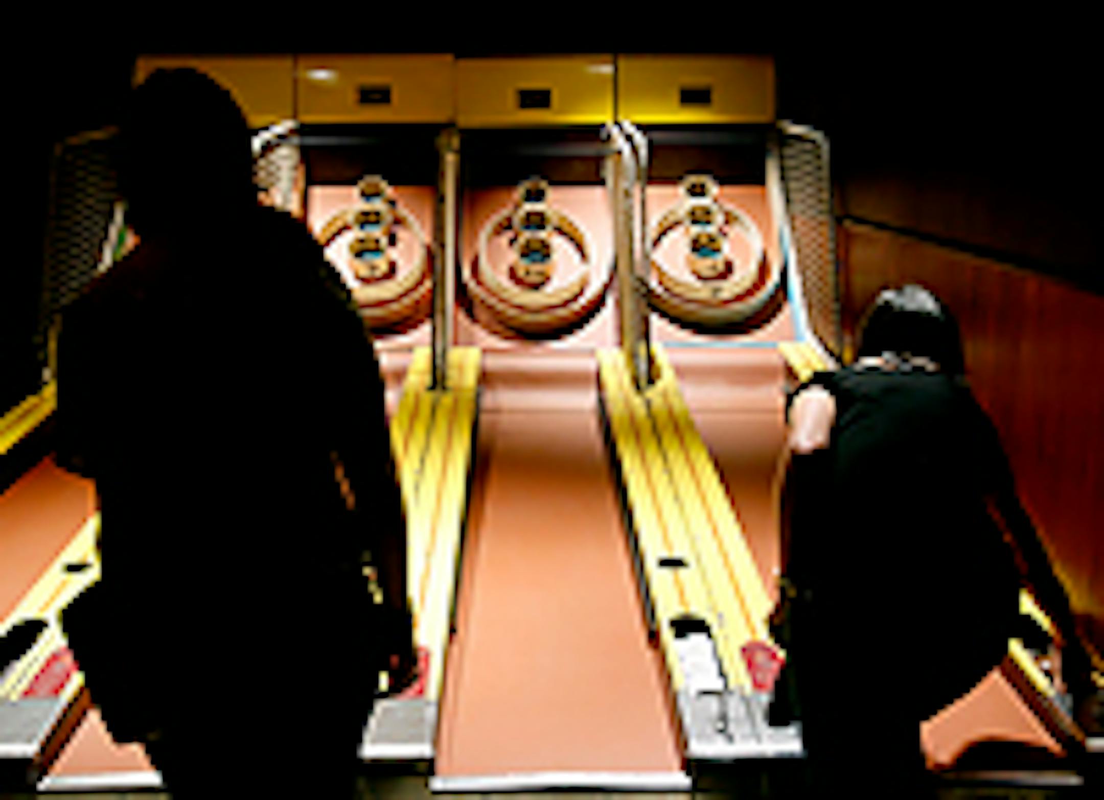 Skee-ball at Pat's Tap