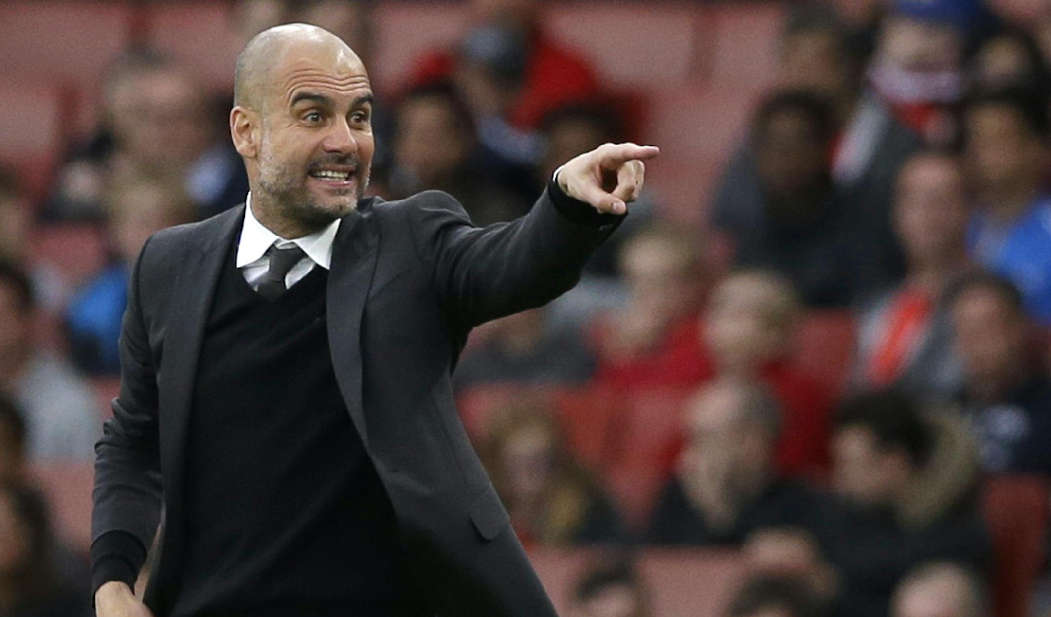 Manchester City manager Pep Guardiola