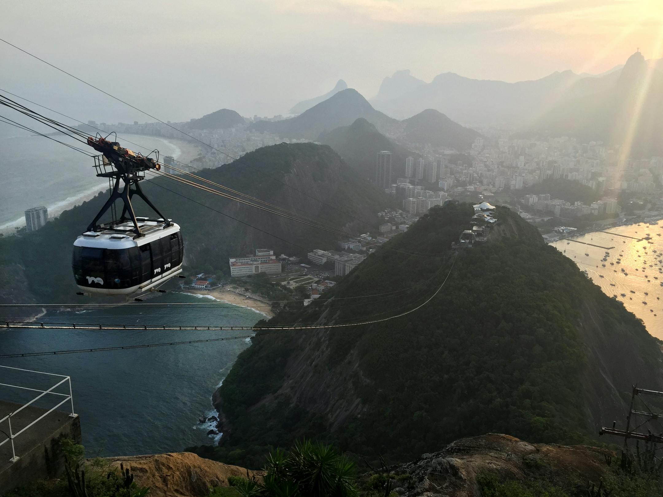 RioTR111915 - A look at Rio, ahead of the Olympics, - "Sugarloaf" ]