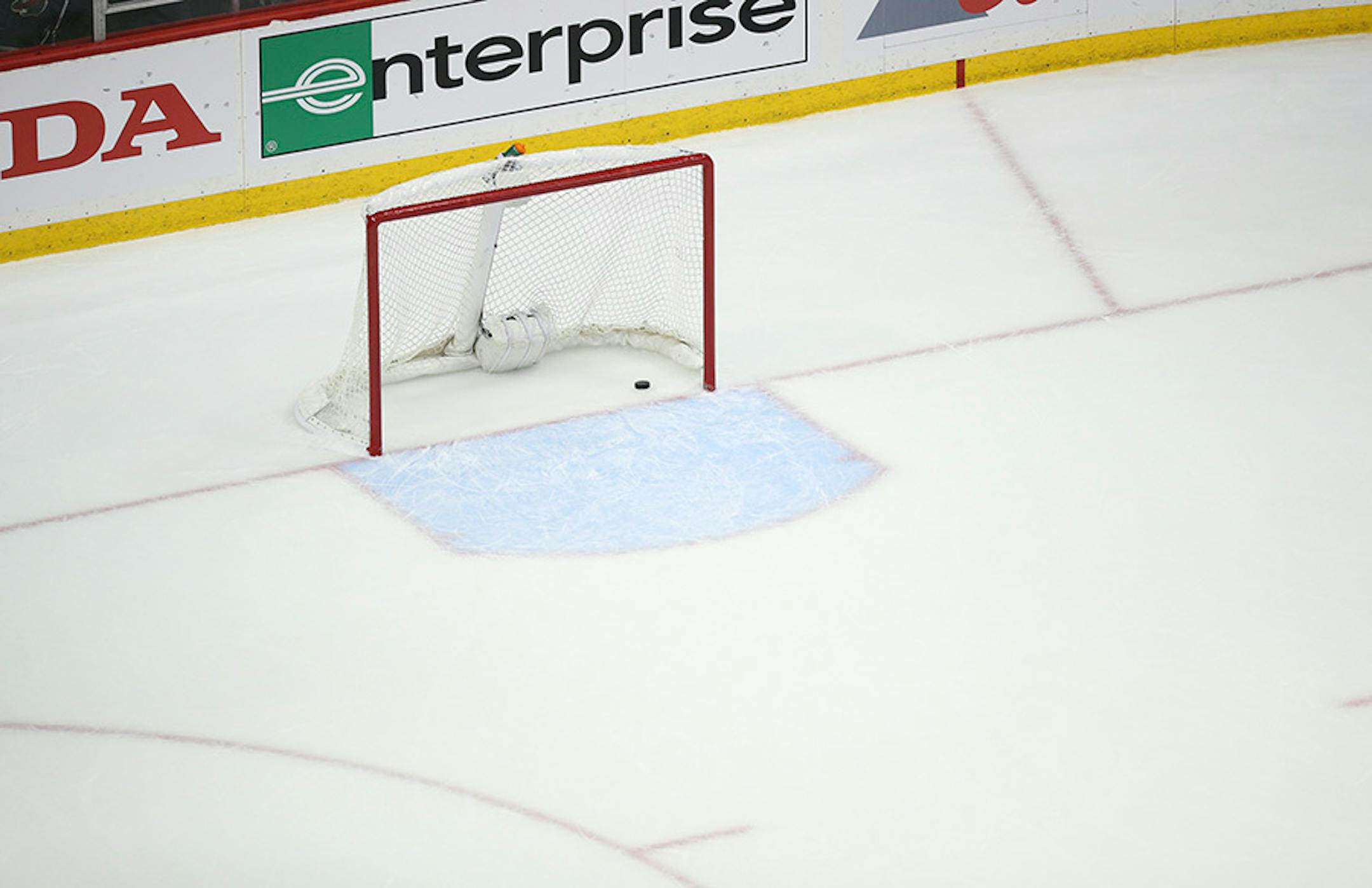 Wild right wing Jason Pominville scored an empty netter in the third period Monday night.