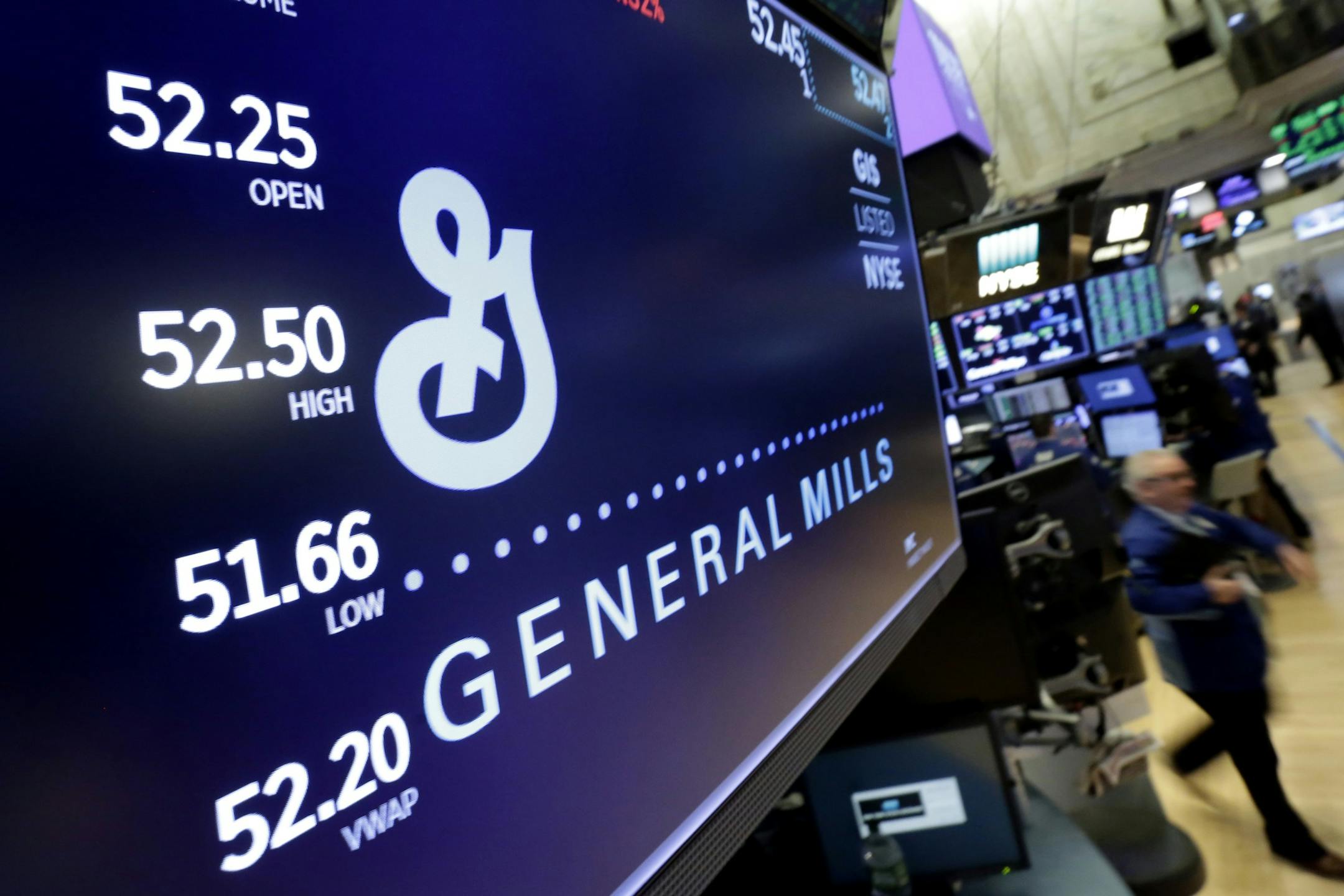 General Mills shares tumbled 6% on Wednesday as an investment analyst warned the initial jolt that the food maker got from its purchase of pet food maker Blue Buffalo was ending.