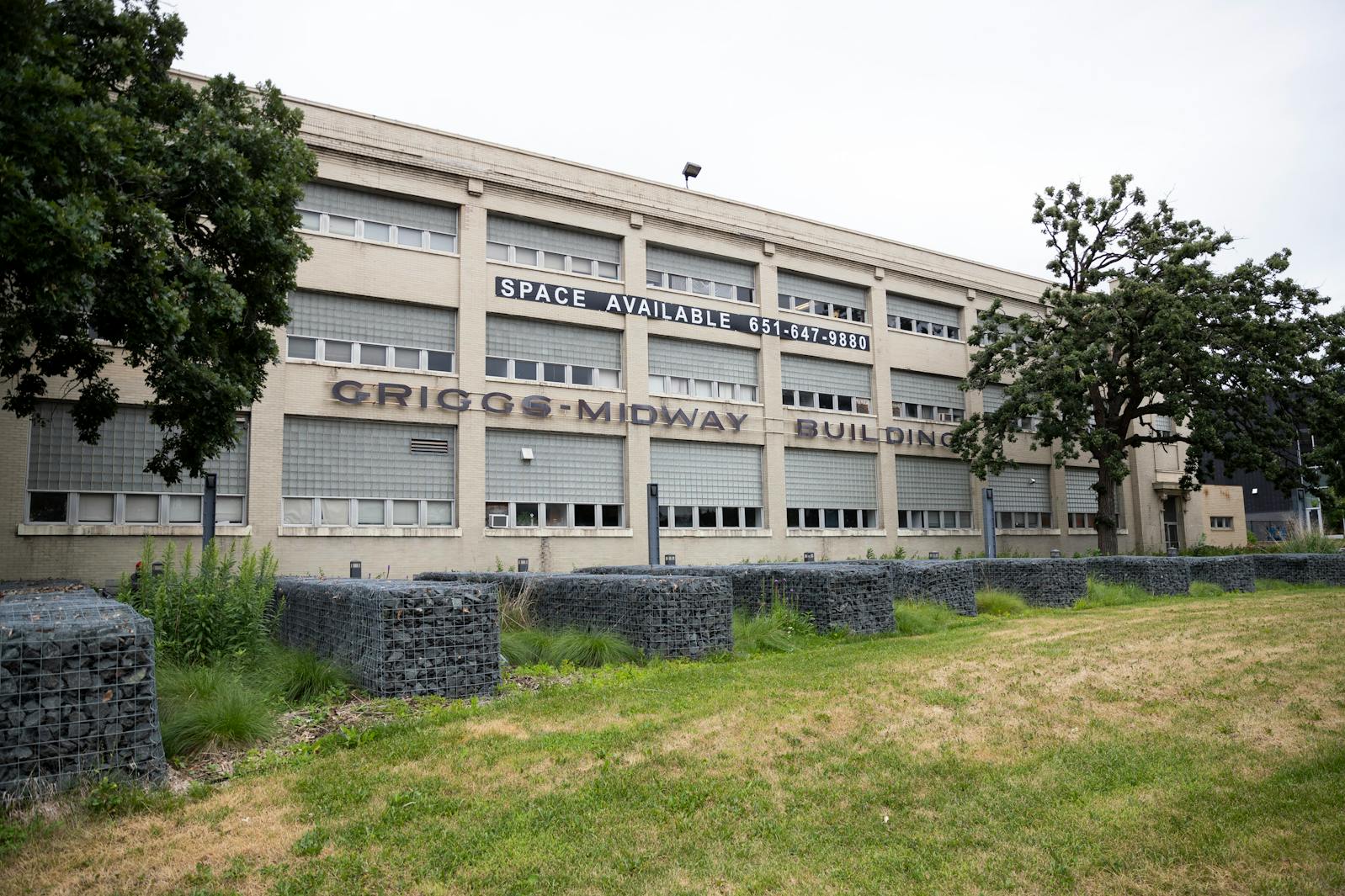The Griggs-Midway building is shown in St. Paul on July 18.