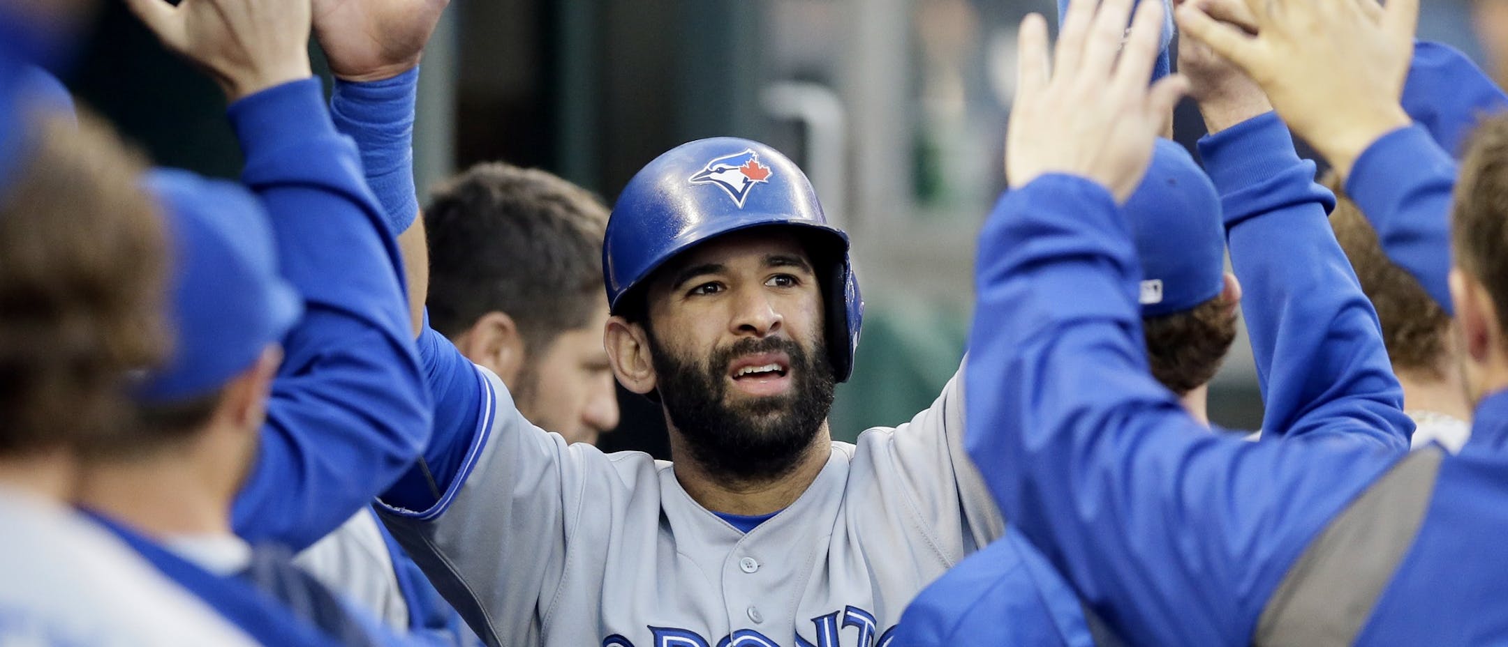 Toronto slugger Jose Bautista remains the AL’s top vote-getter.