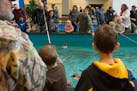 The upcoming Northwest Sportshow at the Minneapolis Convention Center (the children's fishing pond is shown from 2015) was canceled because of the COV