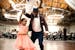 Melvin Henderson danced with his granddaughter Zamora Walt during the 8th annual Father Daughter Dance held at Earle Brown Heritage Center on Feb. 23 