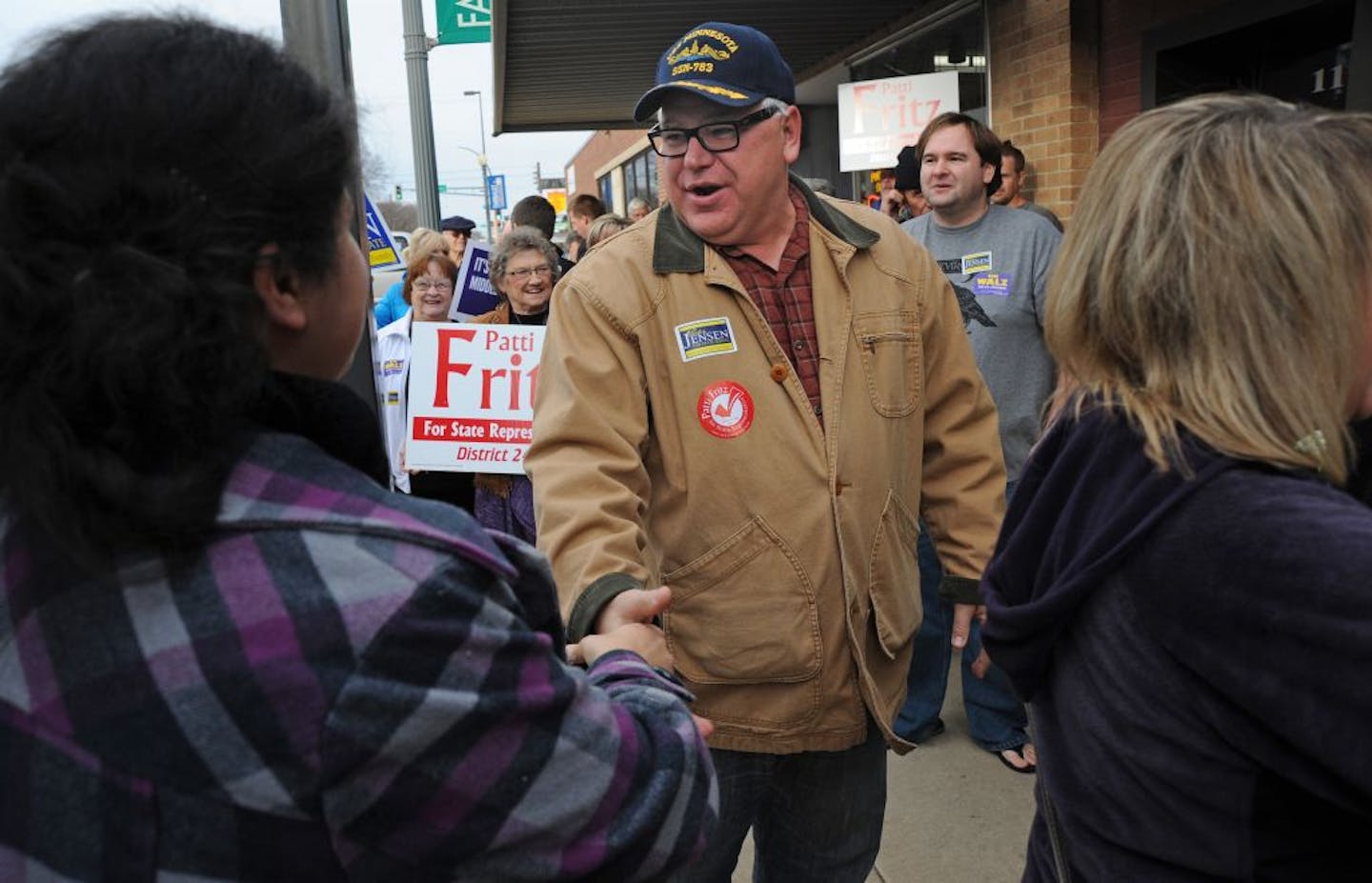 Rep. Tim Walz: The gun-rights backer is assessing proposals: "I have to live with myself on these things."