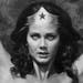 Lynda Carter stars in the title role of the 1970s television show "Wonder Woman." Shown is an October 1976 handout photo, courtesy of ABC Television.