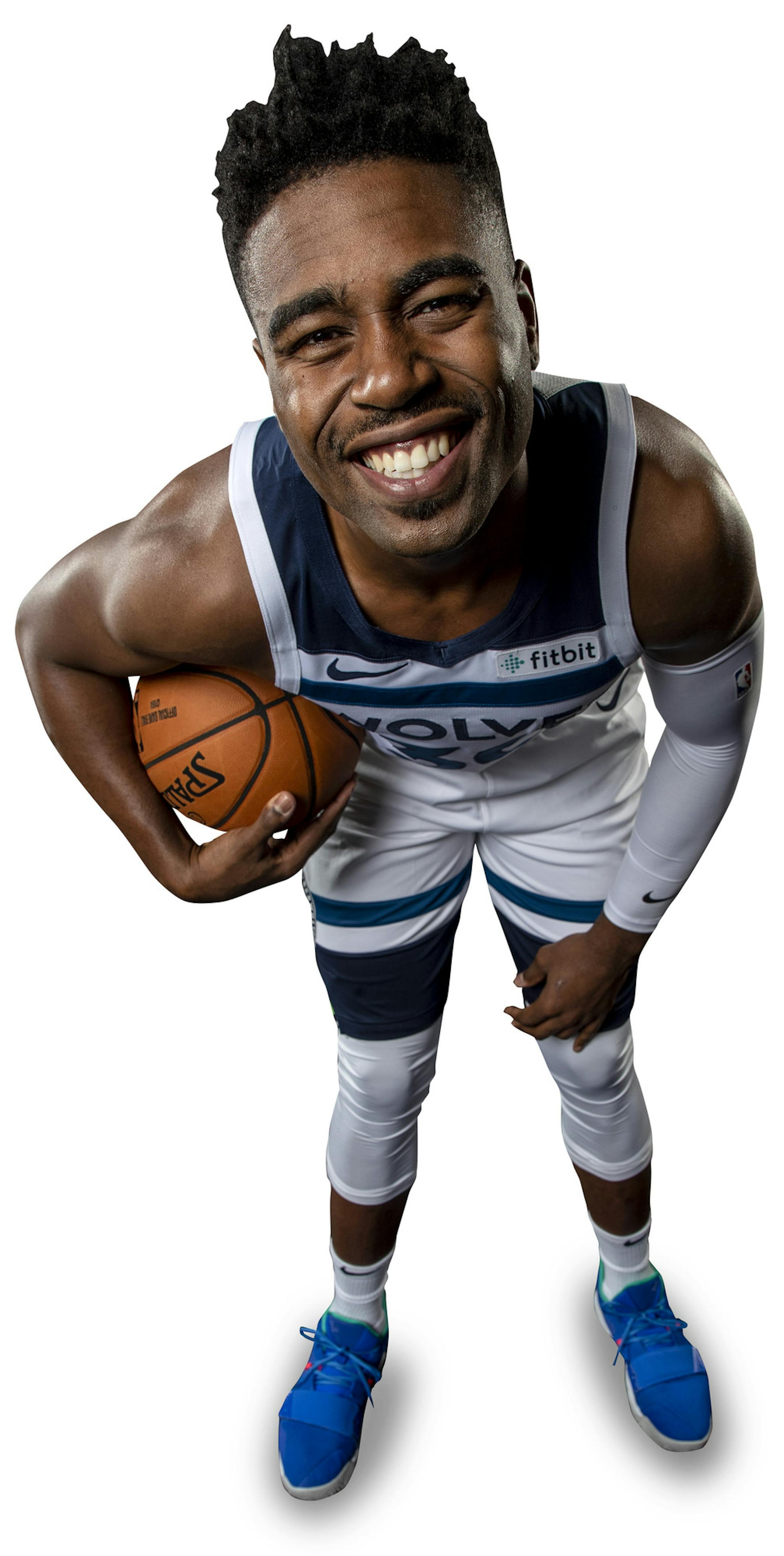 Kelan Martin (30) of the Minnesota Timberwolves. ] CARLOS GONZALEZ • cgonzalez@startribune.com – Minneapolis, MN – September 30, 2019, Target Center, Minnesota Timberwolves media day. ORG XMIT: MIN1910011804522998