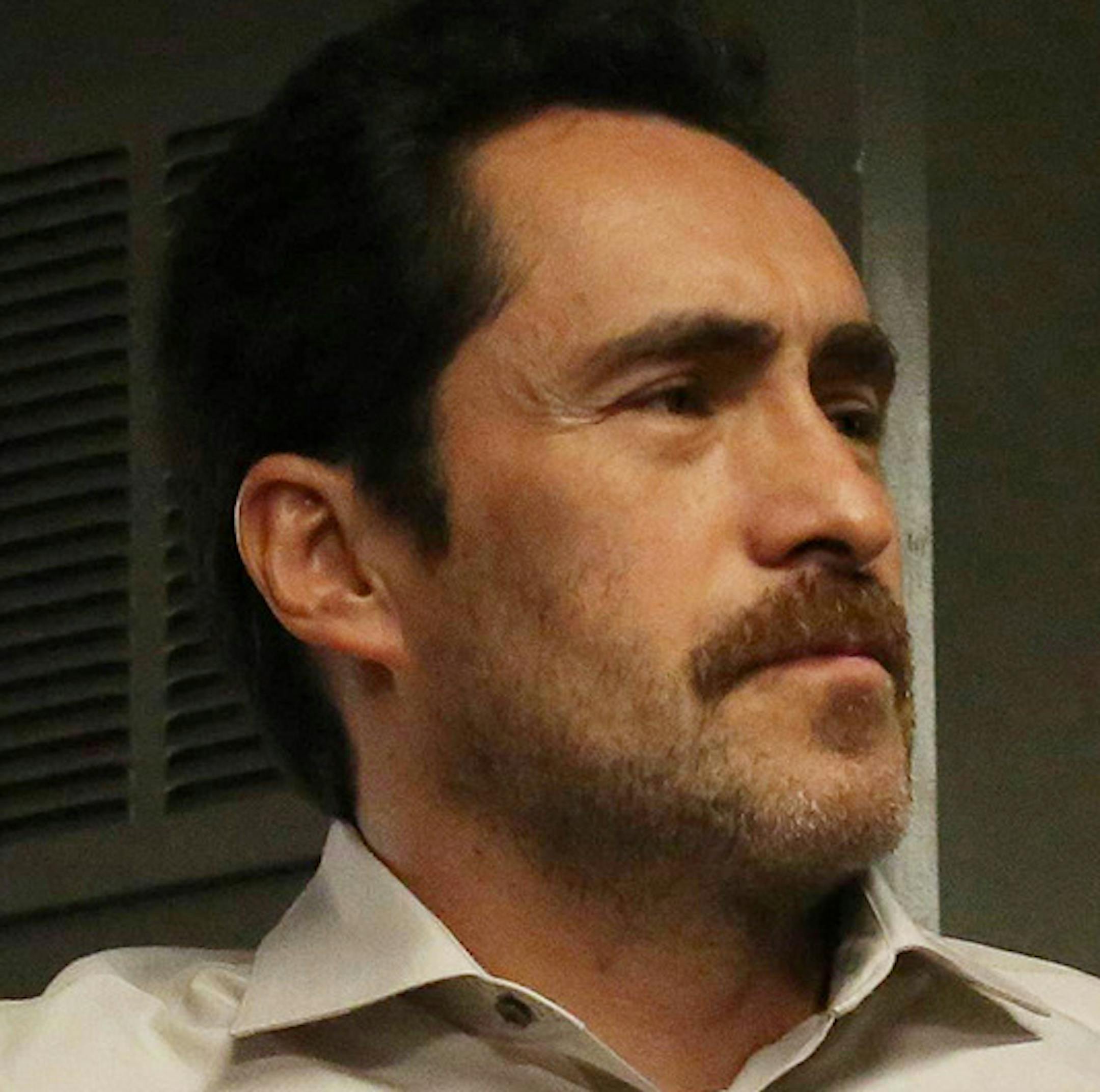 THE BRIDGE - "Yankee" - Episode 1 (Airs, Wednesday, July 9, 10:00 pm e/p) Pictured: Demian Bechir as Marco Ruiz. CR: Byron Cohen/FX Network