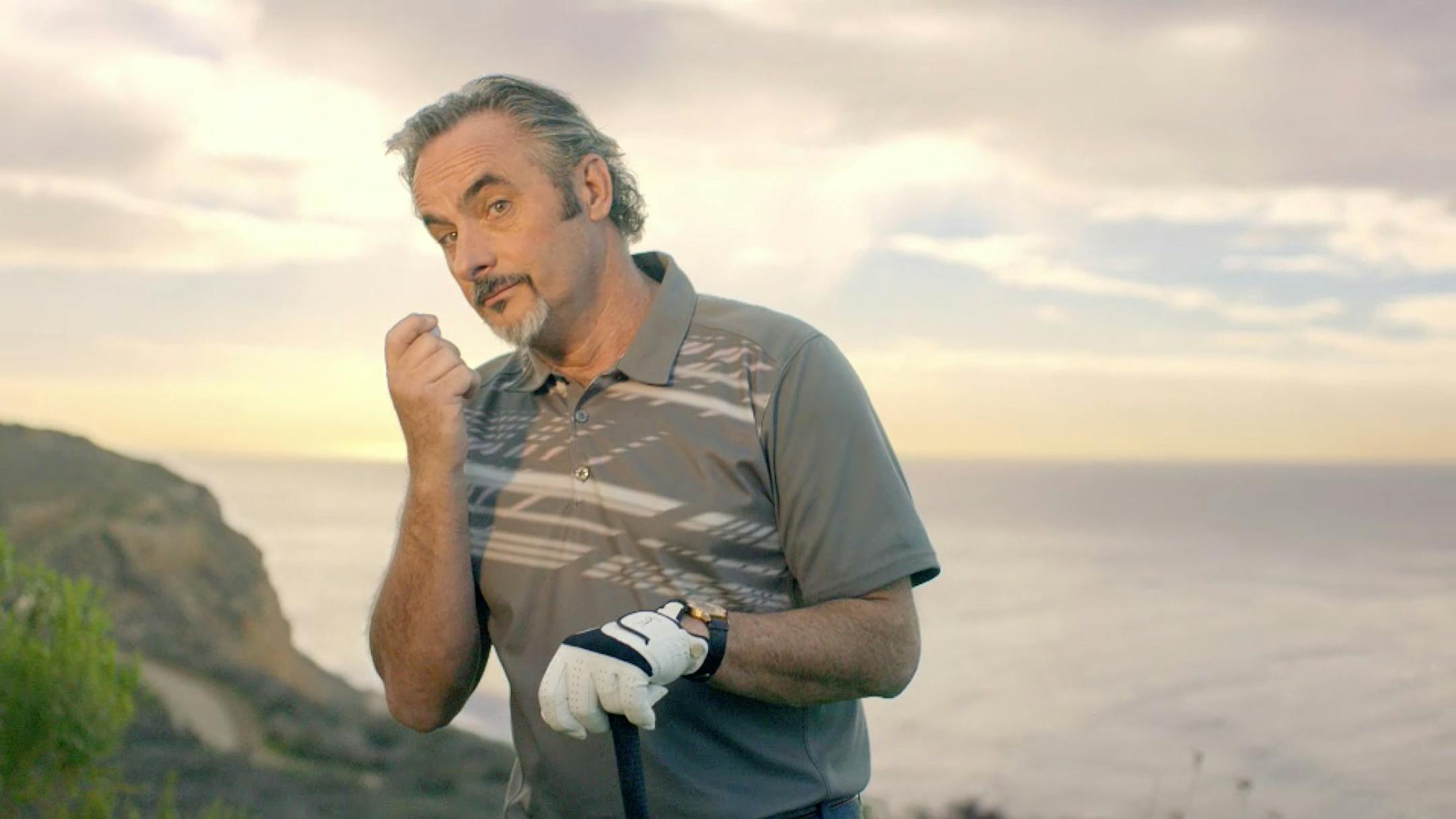 Golf analyst David Feherty.