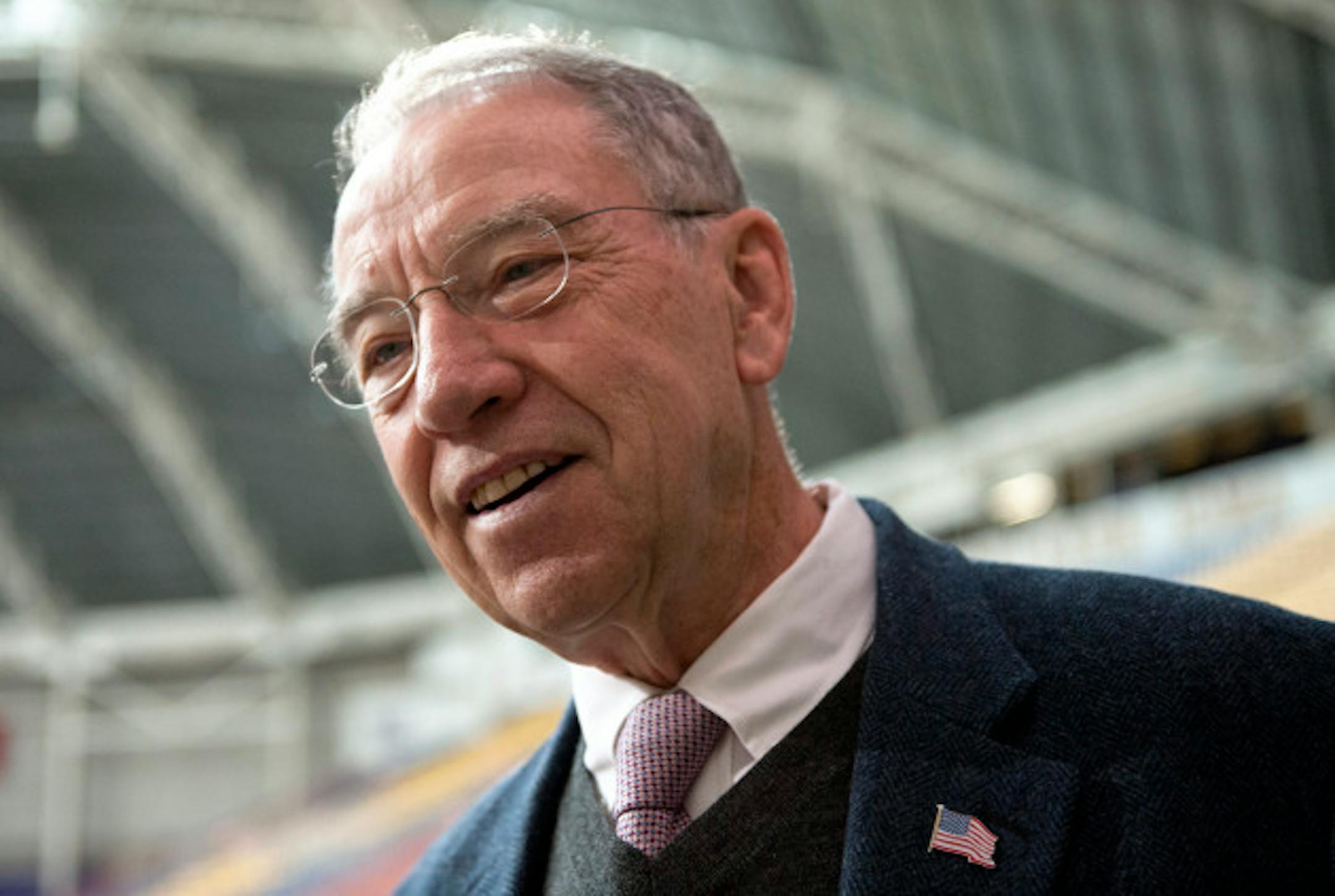 Chuck Grassley/by Glen Stubbe
