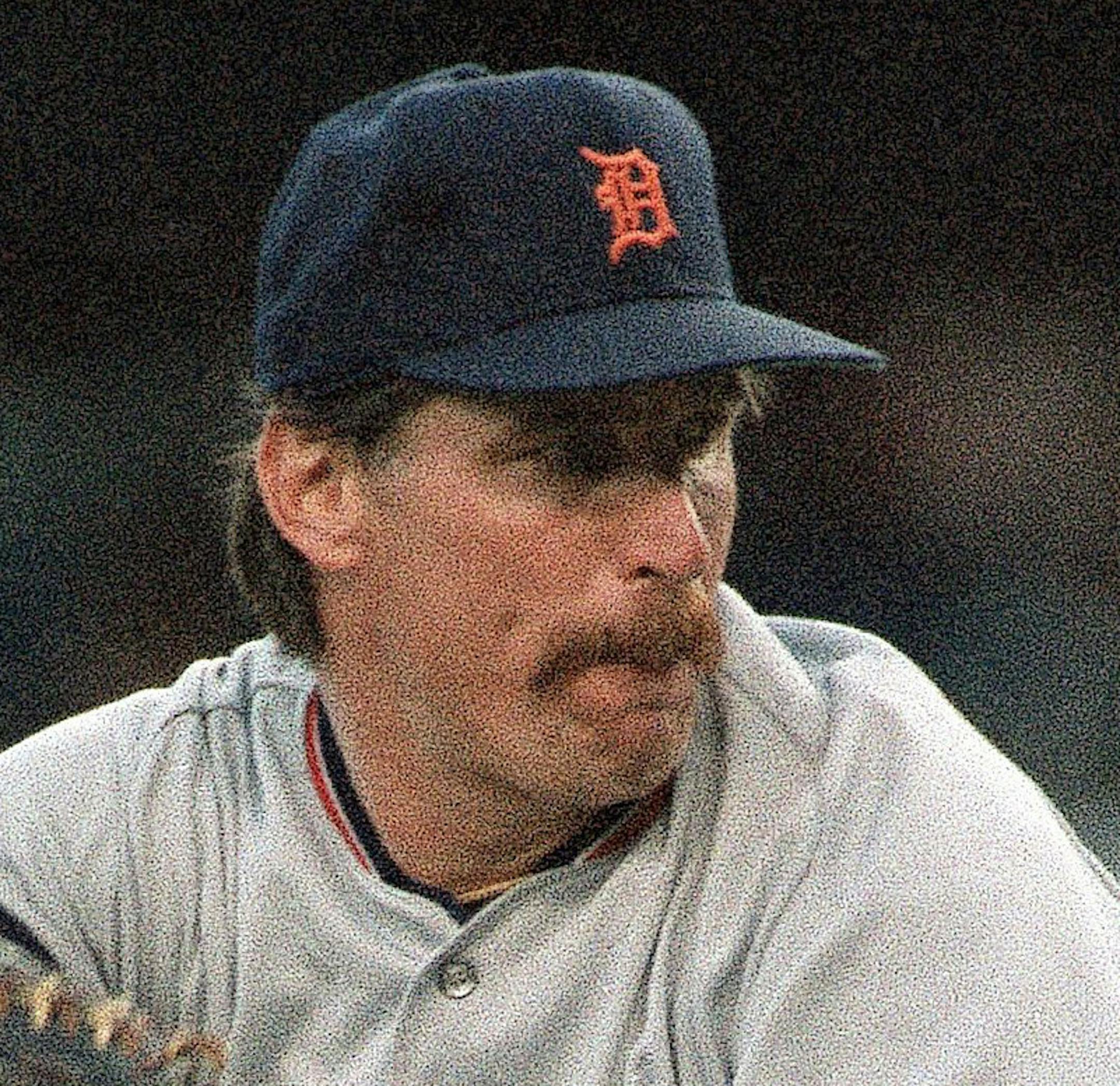 FILE - In this June 27, 1988, file photo, Detroit Tigers' Jack Morris pitches against the New York Yankees in New York. This is the last year Morris is eligible to be voted into the Hall of Fame by the Baseball Writers Association of America, and the former stalwart starting pitcher with three World Series rings faces a tough final hurdle to clear with newcomers Greg Maddux, Tom Glavine and Mike Mussina joining him on the ballot. Morris came close in 2013, with 67.7 percent approval. (AP Photo/M