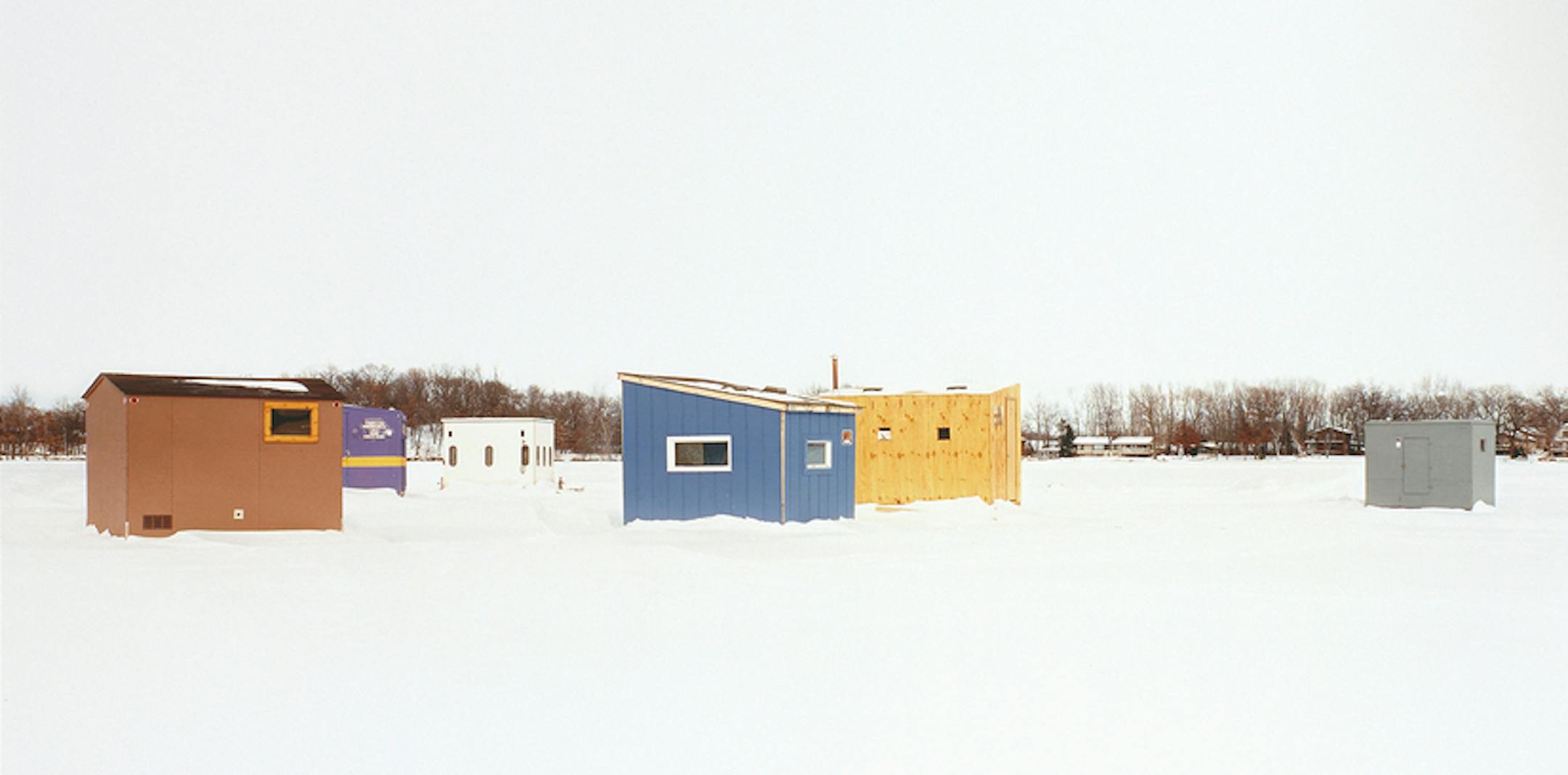 Catherine Opie, Untitled #1-#14 (Icehouses) (detail); chromogenic prints; Collection Walker Art Center, Minneapolis; Gift of the Buddy Taub Foundation, Jill and Dennis Roach, Directors, and Justin Smith Purchase Fund, 2002