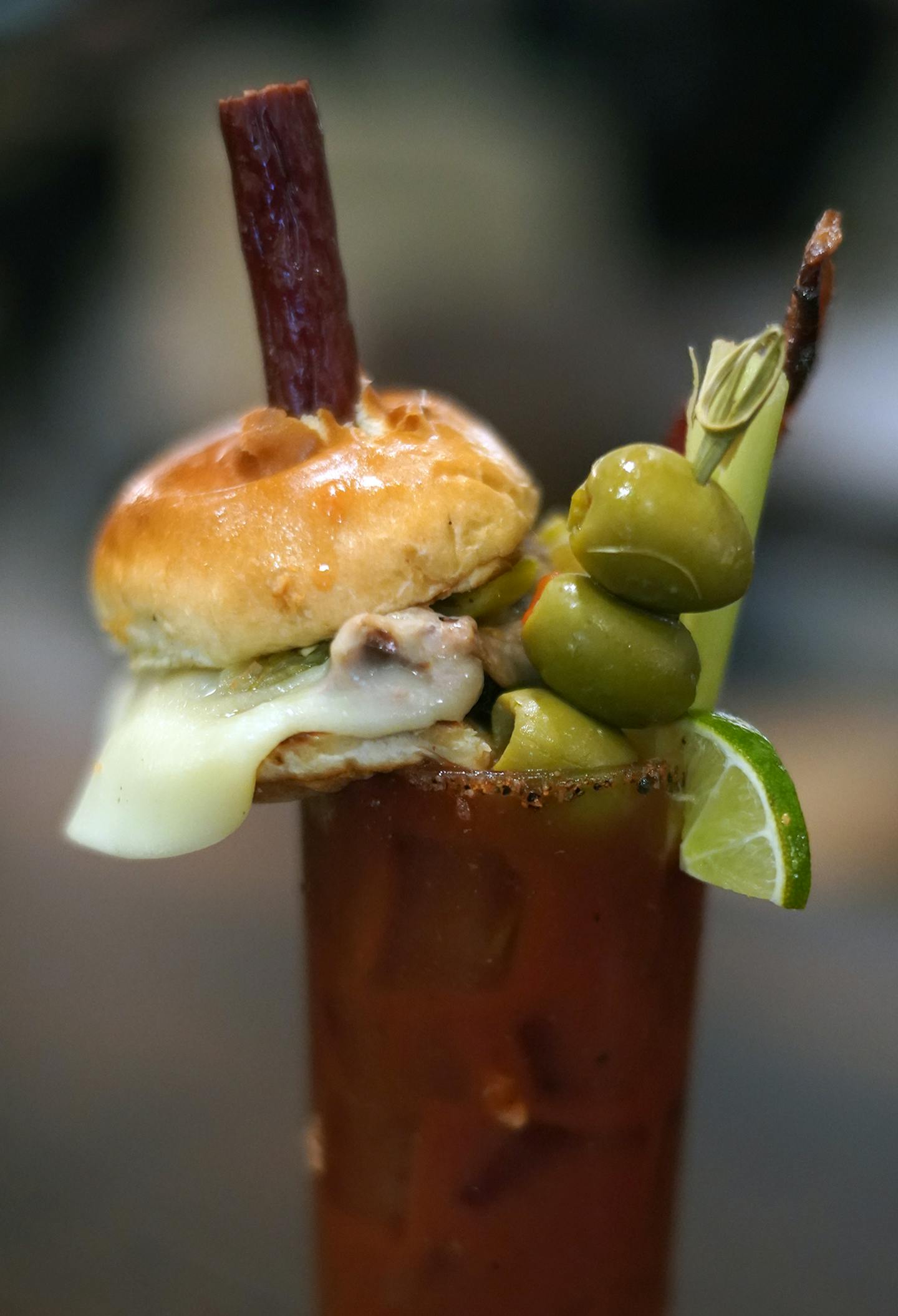 The Bloody Mary is a full mean with a pork slider.] A full service restaurant from Jack Riebel (The Lexington, Butcher & the Boar) and a spectacular new foodcourt with more local offerings are some of the big food changes at MSP Airport.RICHARD TSONG-TAATARII &#xa5; richard.tsong-taatarii@startribune.com