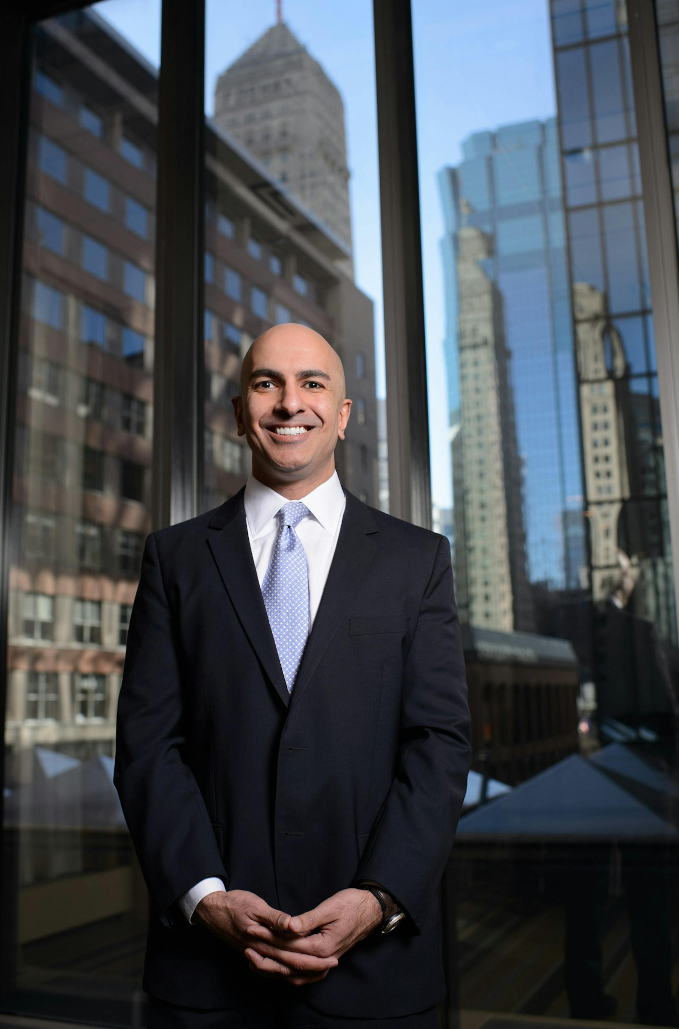 Neel Kashkari has been appointed 13th president and chief executive officer of the Federal Reserve Bank of Minneapolis, effective January 1, 2016 ] GLEN STUBBE * gstubbe@startribune.com Monday, November 9, 2015 ***EMBARGOED UNTIL 10:30 A.M. CST NOVEMBER 10, 2015**** Neel Kashkari has been appointed 13th president and chief executive officer effective January 1, 2016 Neel Kashkari is cq