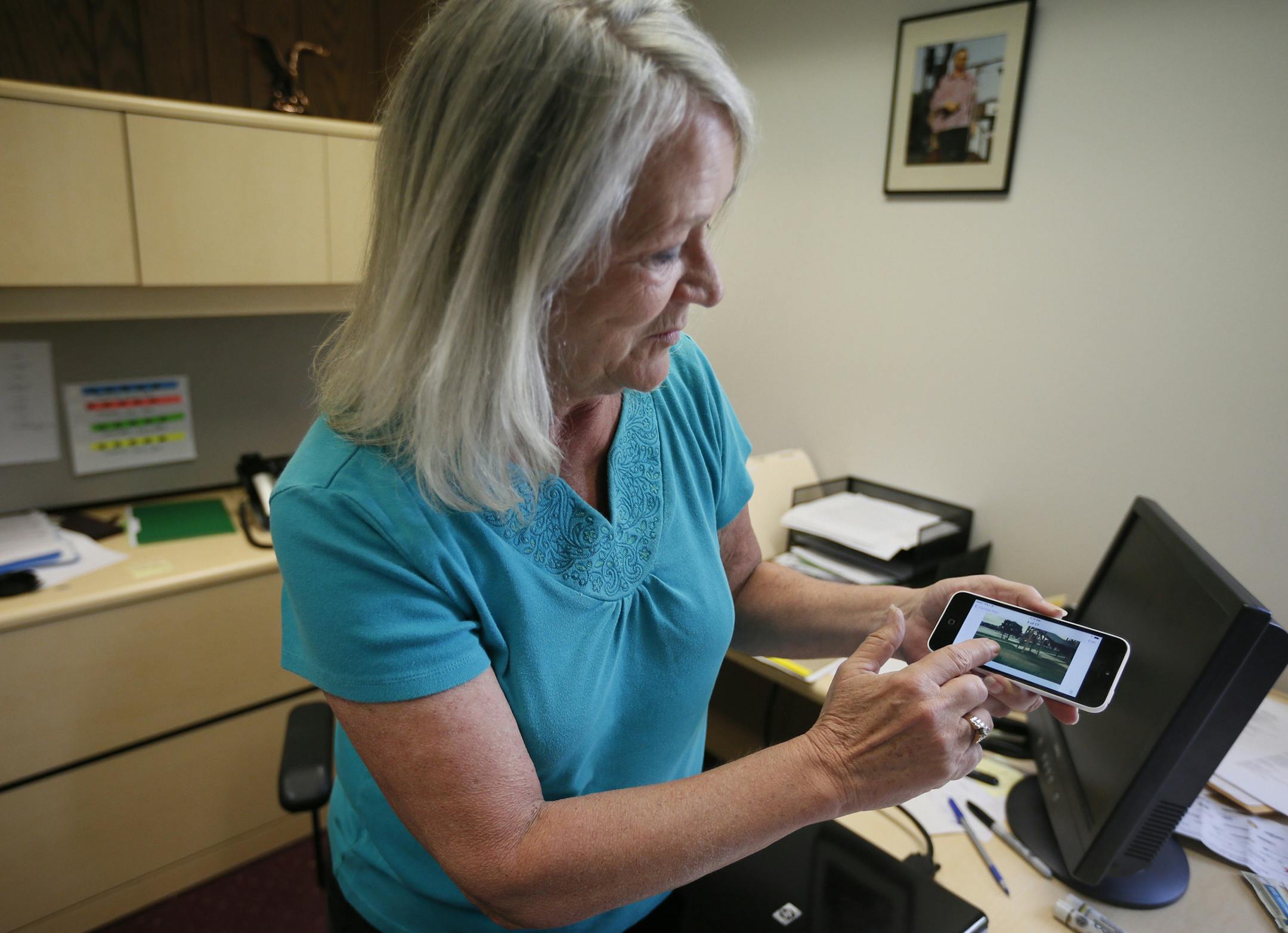 Linda Maddox talked about her attempt to find a site to host the Taste of Minnesota, since Harriet Island is flooding Monday June 23, 2014 in ST Paul, MN. The Taste of Minnesota will be held in St. Paul (July 3-6) at a location to be determined .] Jerry Holt Jerry.holt@startribune.com