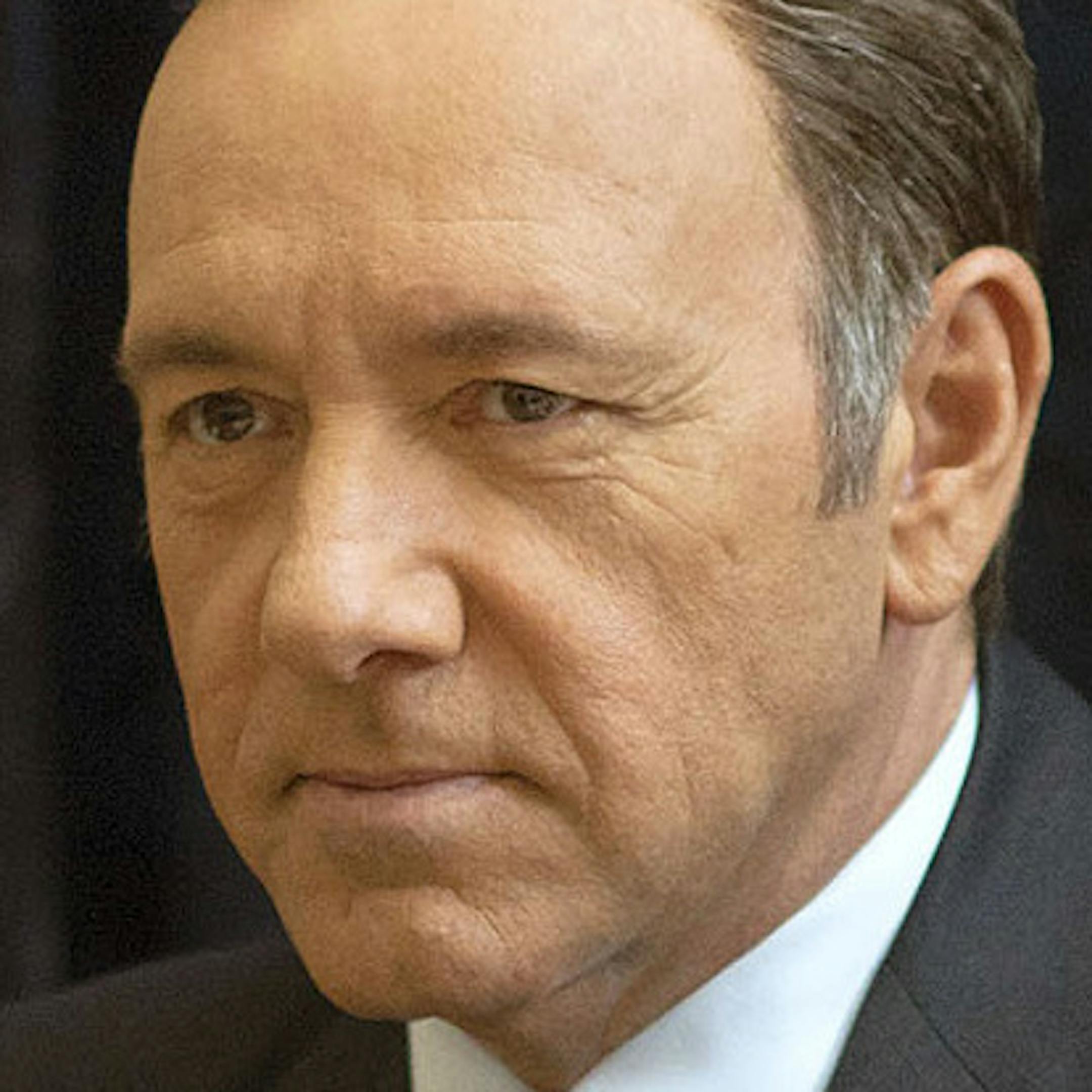 This image released by Netflix shows Kevin Spacey as Francis Underwood in a scene from "House of Cards." The second season of the popular original series premieres on Friday, Feb. 14, 2014 on Netflix. (AP Photo/Netflix, Nathaniel E. Bell)