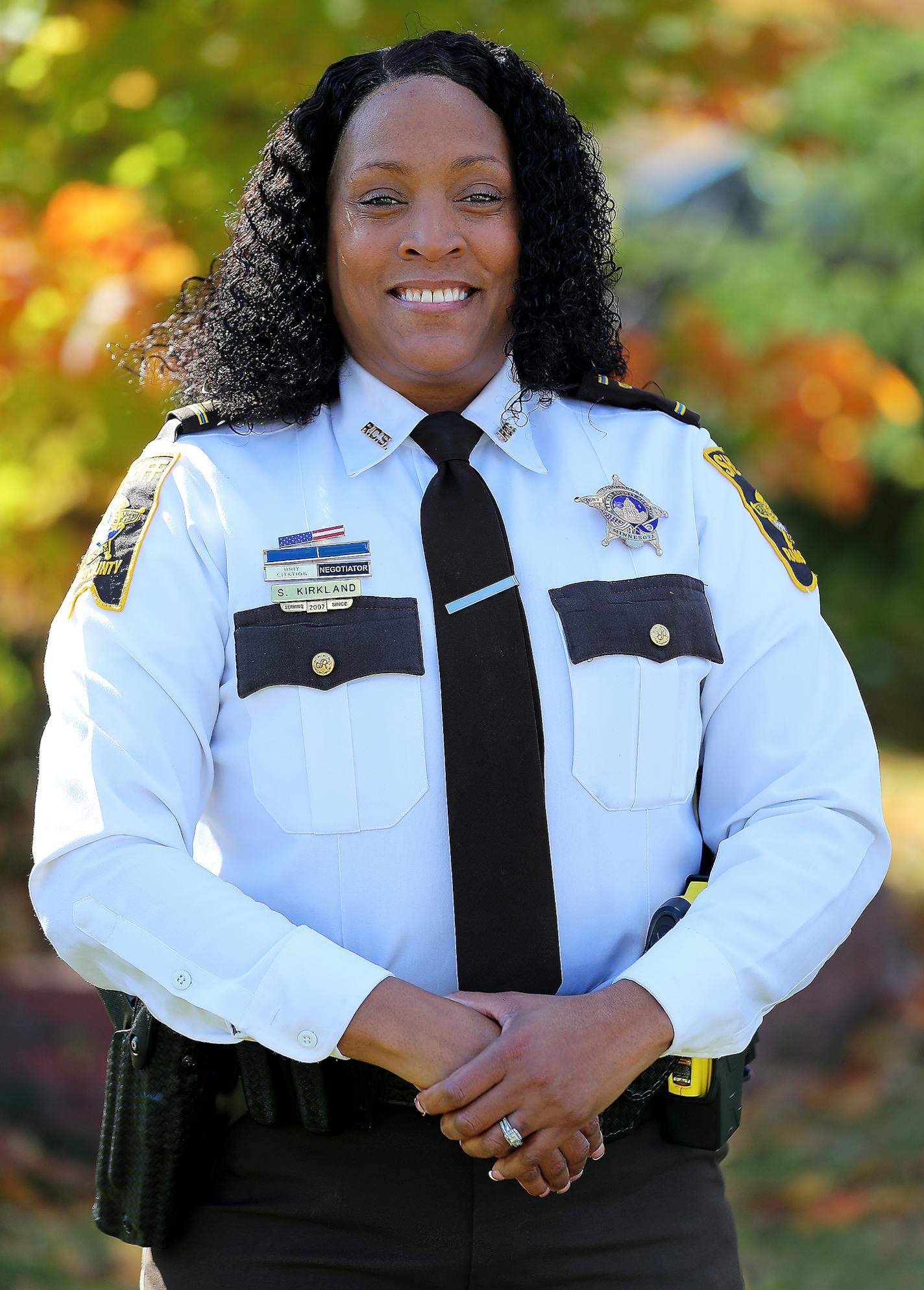 Ramsey County Sheriff's Office Commander Suwana Kirkland is president of the National Black Police Association-Minnesota.