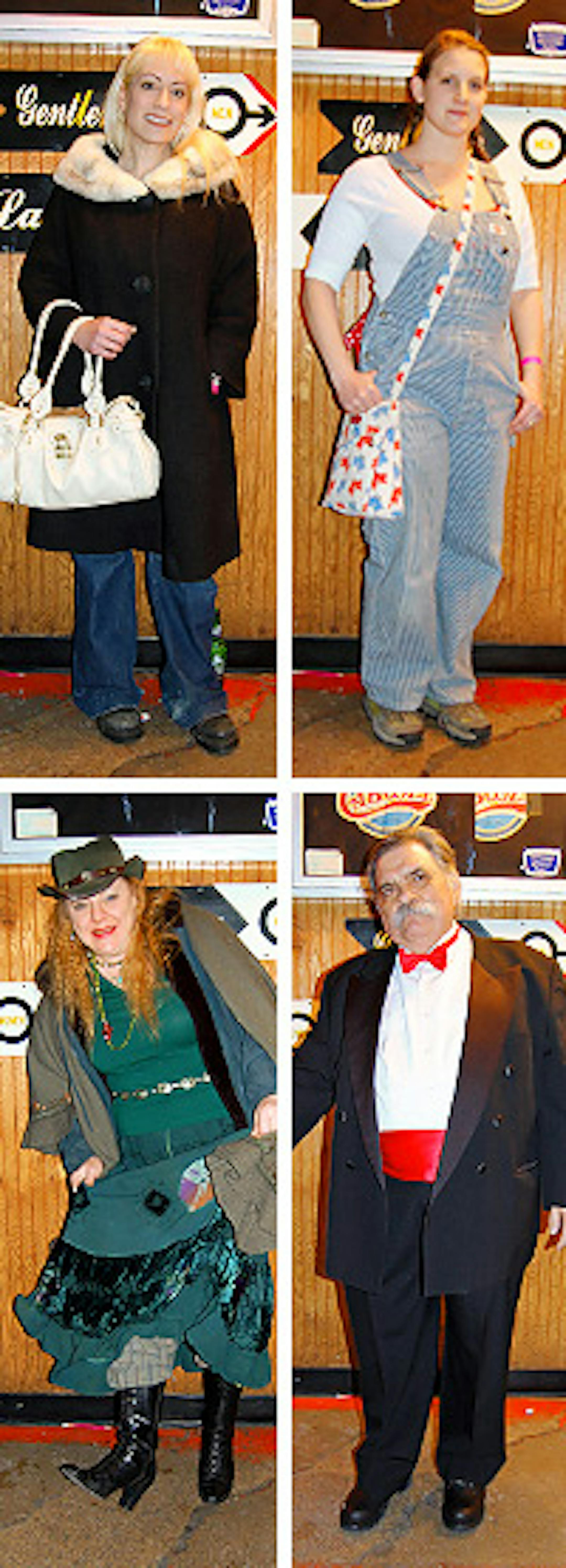 Clockwise from top - Karrie Brekke, Kim Roe, Peter Seifert, Suzy Q. Kangaroo