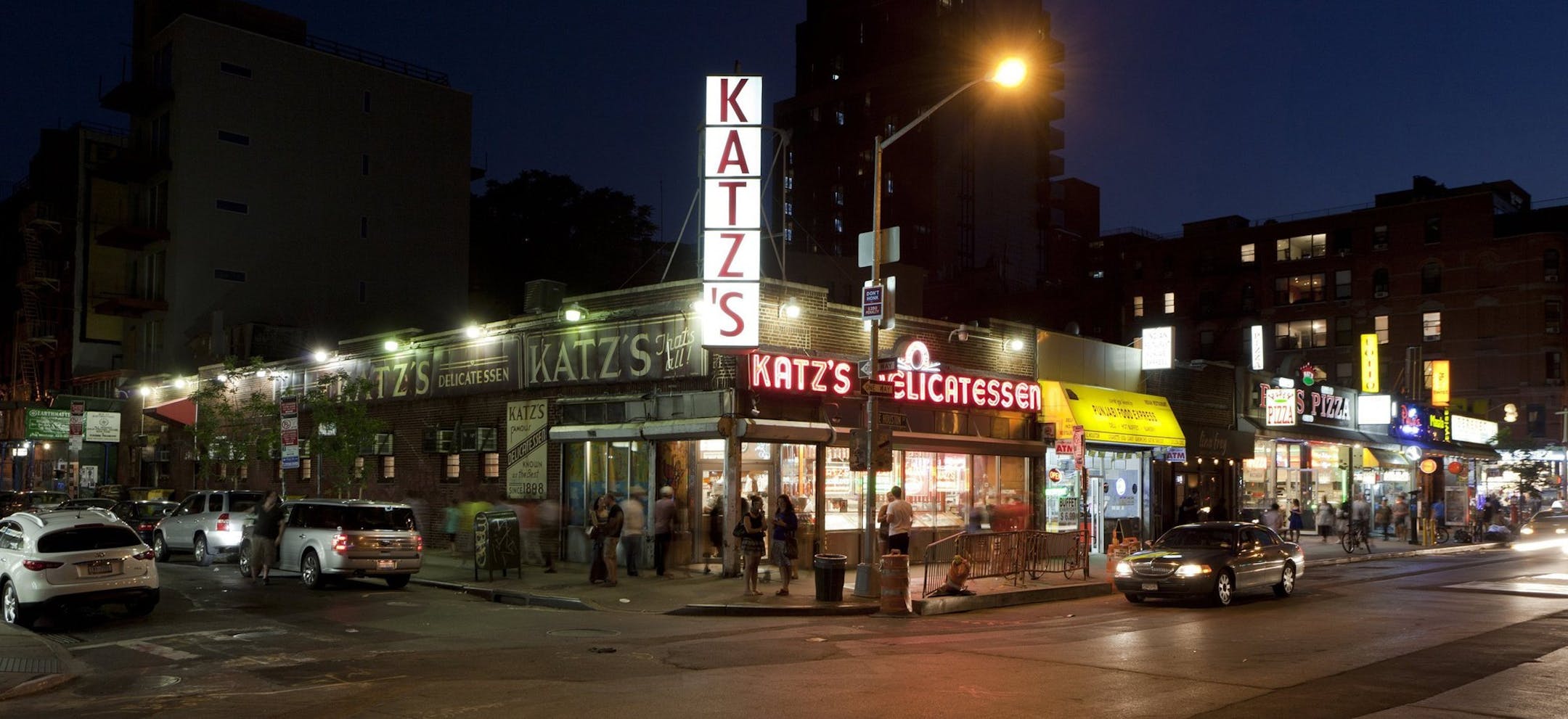 A fixture in New York's Lower East Side neighborhood since 1888, Katz's Delicatessen is a holdover from a time that has long disappeared from the old neighborhood. (Will Steacy/Courtesy of NYCgo/MCT) ORG XMIT: 1148805
