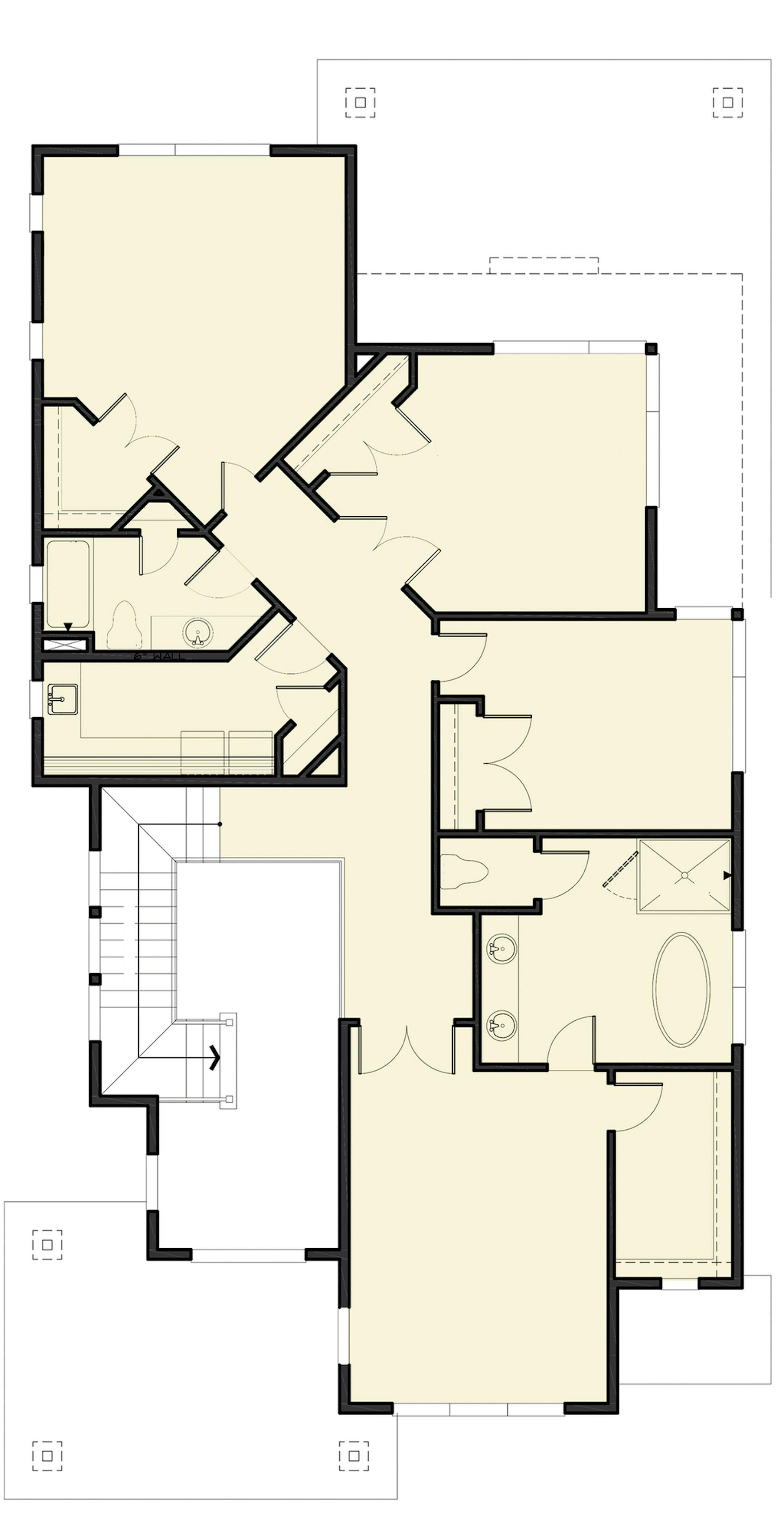 Home plan: A breezy and modern design.