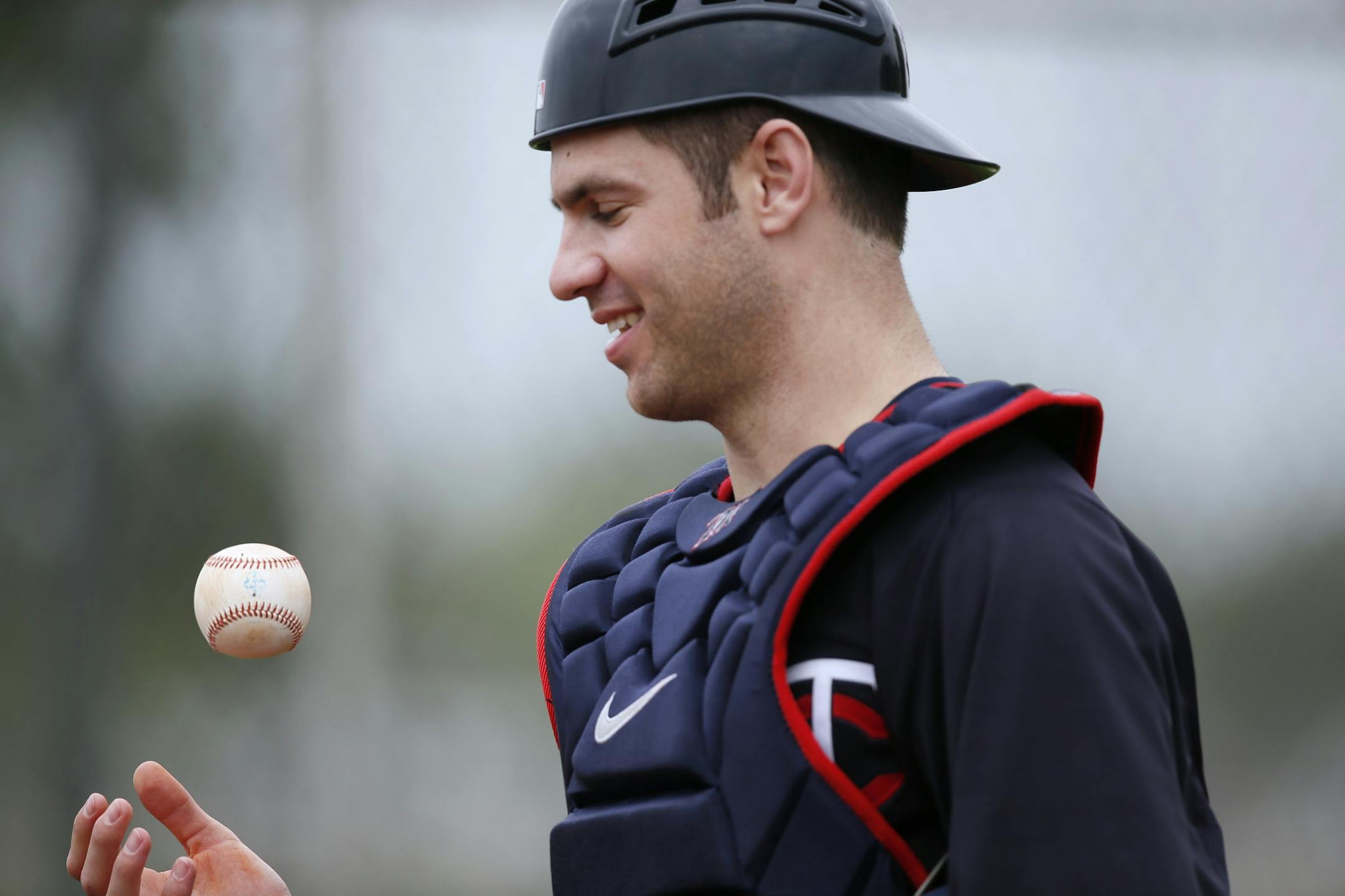 Twins catcher Joe Mauer