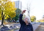 Wendy Neurer is among a group of Highland Park residents who are hoping to derail — or at least shrink — a planned four-story apartment building f