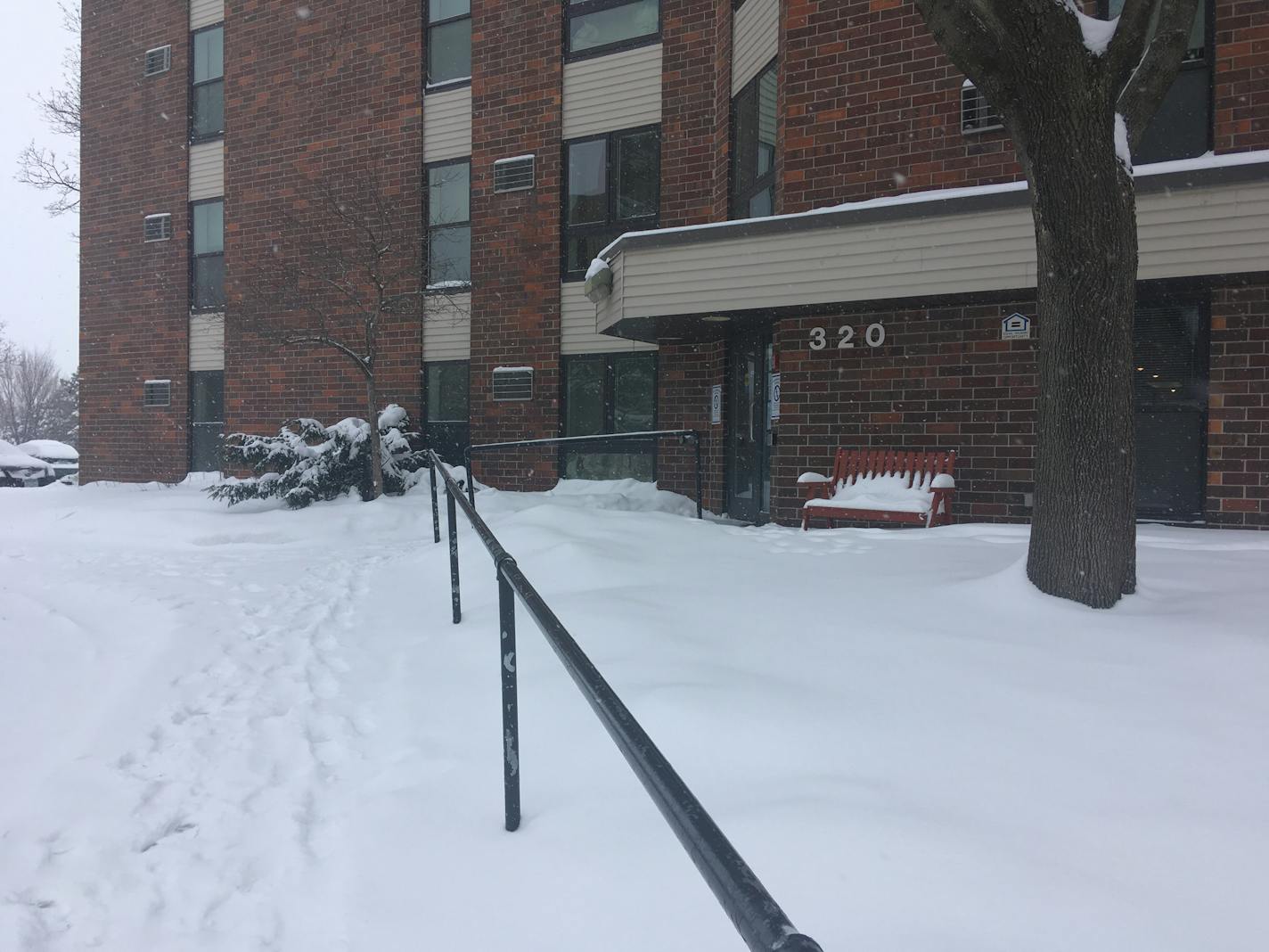 Two women were fatally shot in this apartment complex near University and Central in Minneapolis.