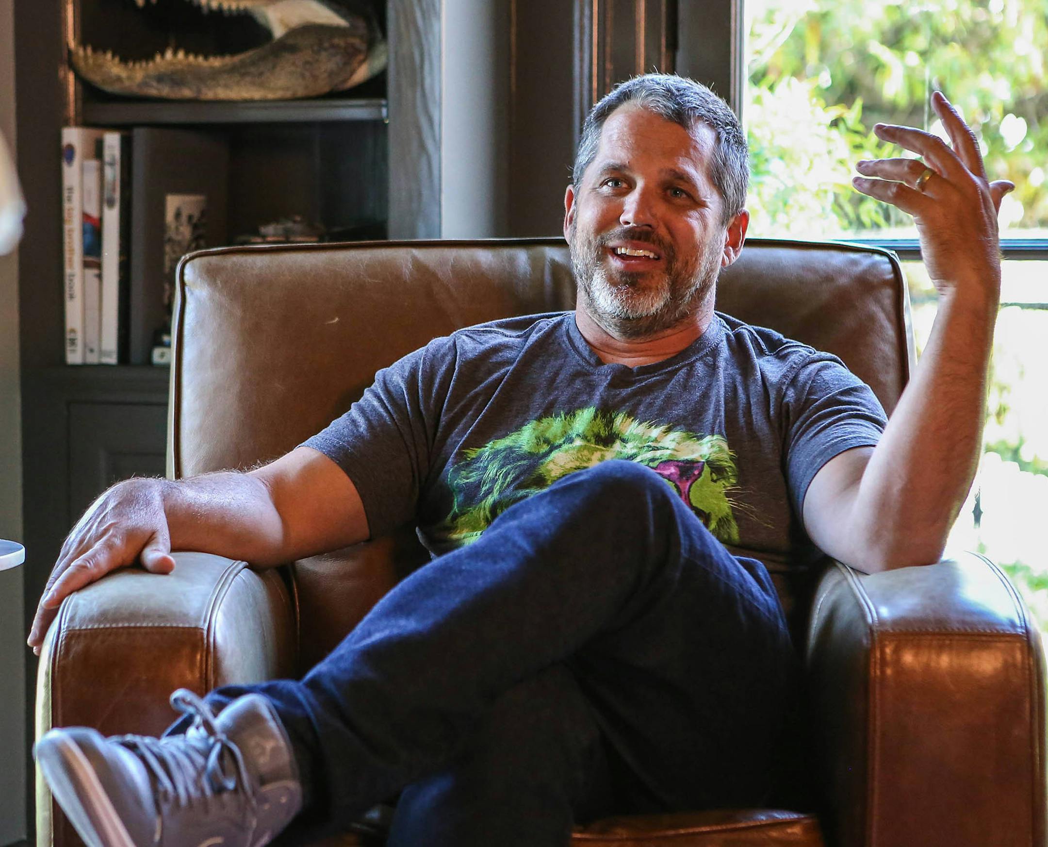 Former Big Brother editor and "Jackass" co-creator Jeff Tremaine is shown in"Dumb: The Story of Big Brother Magazine." Photo by: Sean Cliver/Gorilla Flicks/Hulu