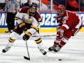 Adam Johnson played college hockey for Minnesota Duluth, which played in the 2017 Frozen Four because of an overtime game-winning goal he scored in th