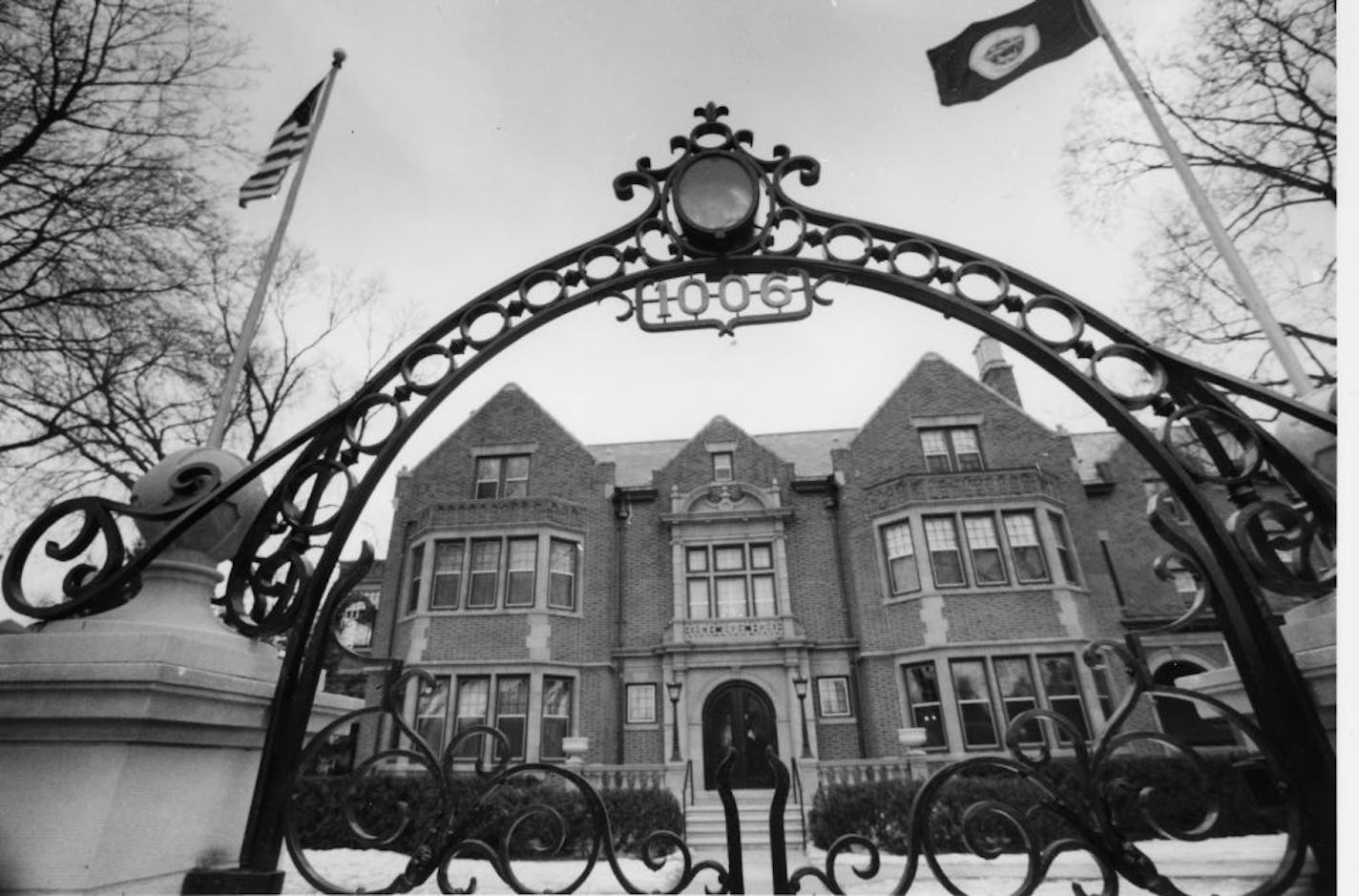 Governor's mansion on Summit Av.