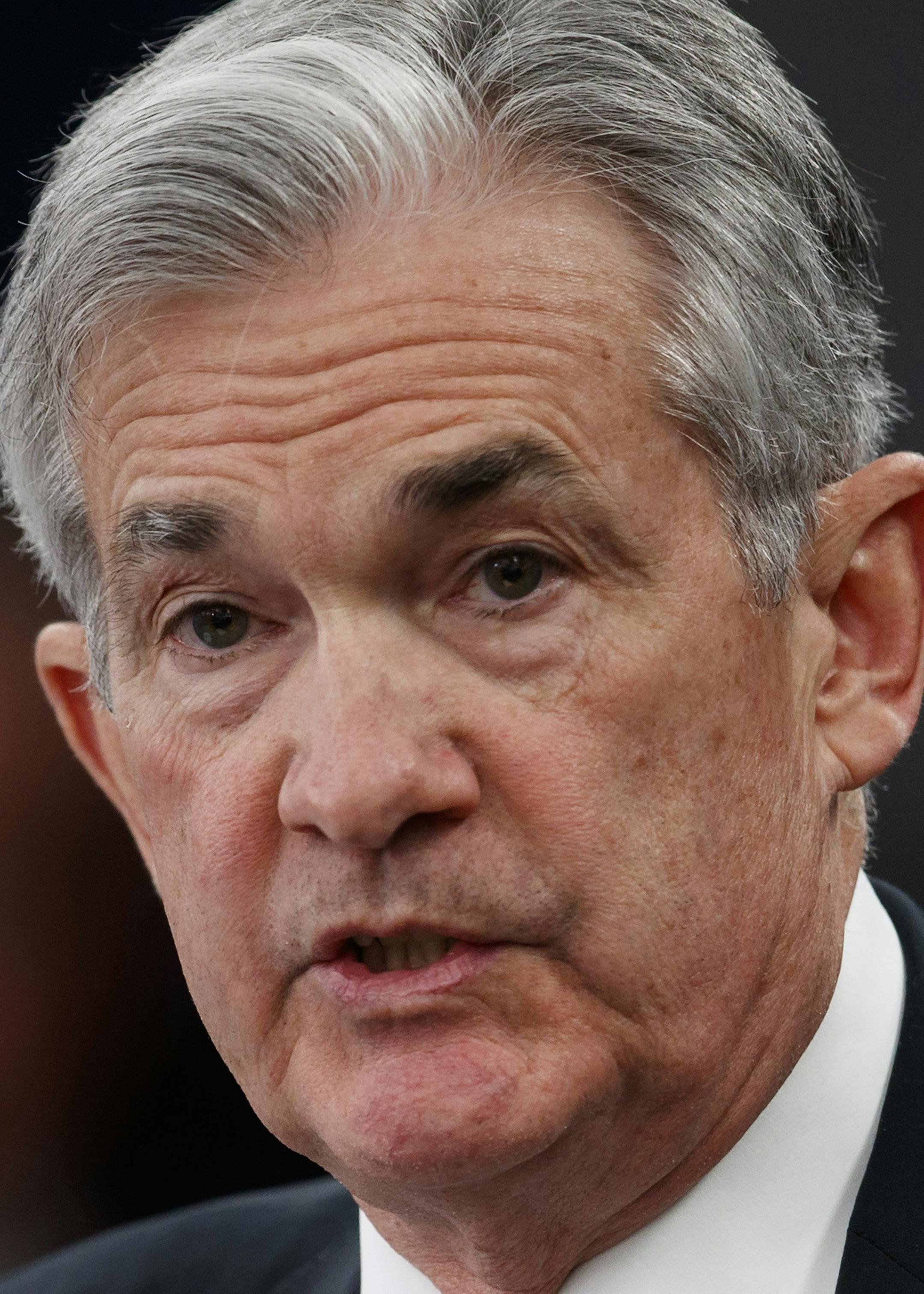 FILE- In this March 21, 2018, file photo, Federal Reserve Chairman Jerome Powell speaks following the Federal Open Market Committee meeting in Washington. Investors are eagerly awaiting the updated economic forecasts the Fed will issue when its meeting ends Wednesday, June 13. (AP Photo/Carolyn Kaster, File) ORG XMIT: NYBZ374