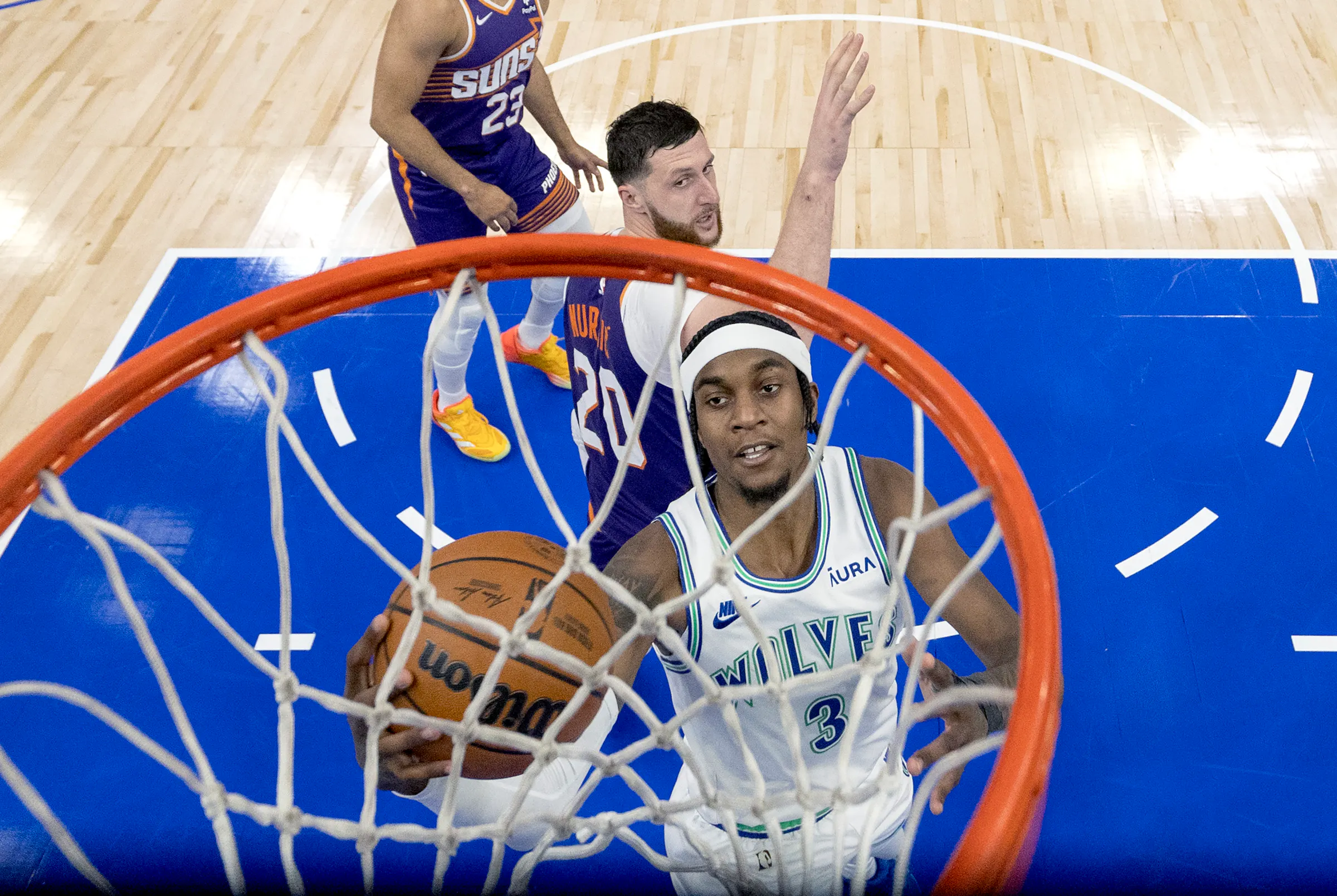 Timberwolves offense better in playoffs despite worse shooting