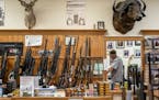 A gun store in Austin, Texas, May 27, 2021. Gun sales have been climbing for decades.
