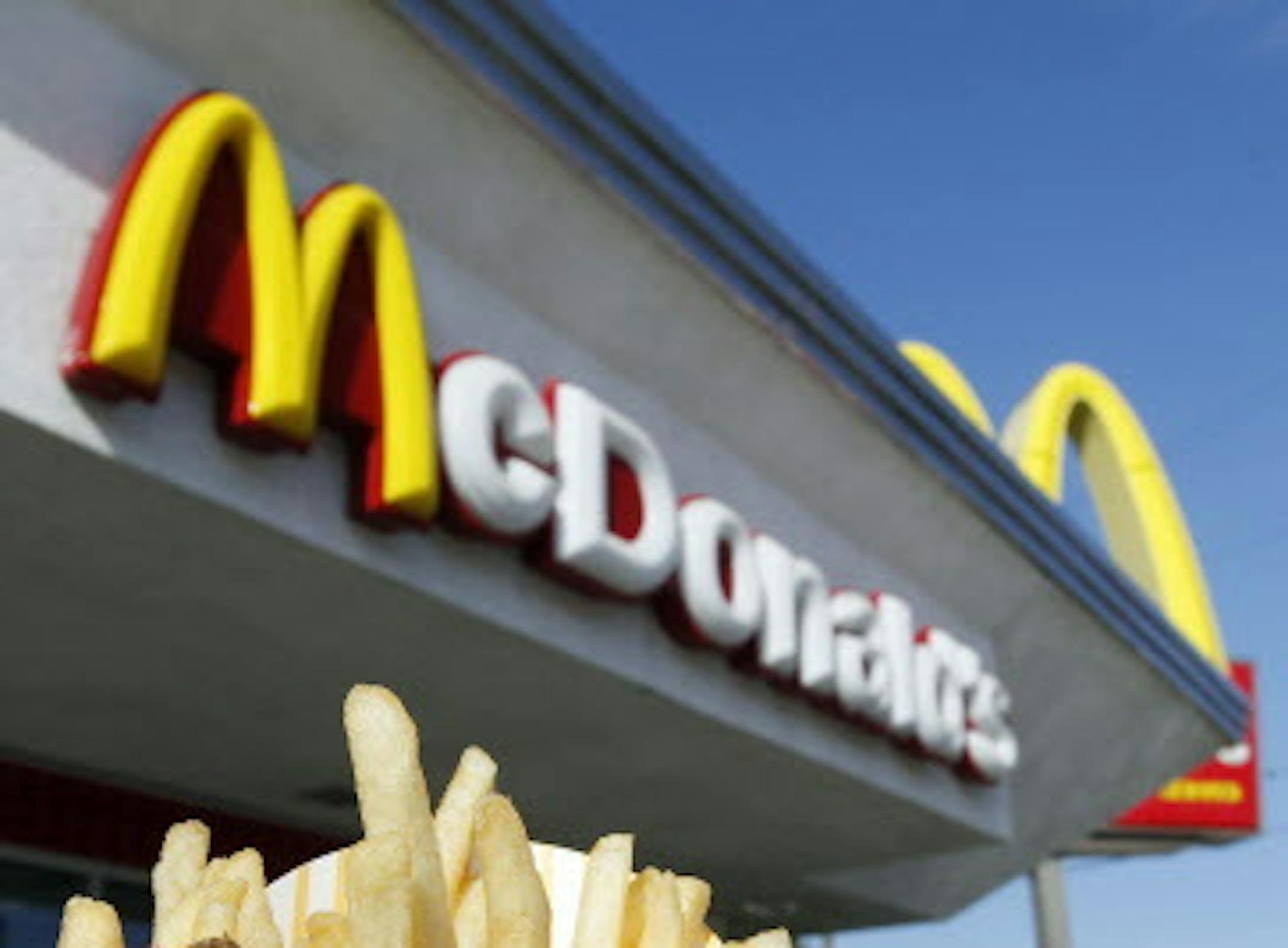 A woman gave birth in a McDonald's bathroom in Lino Lakes.