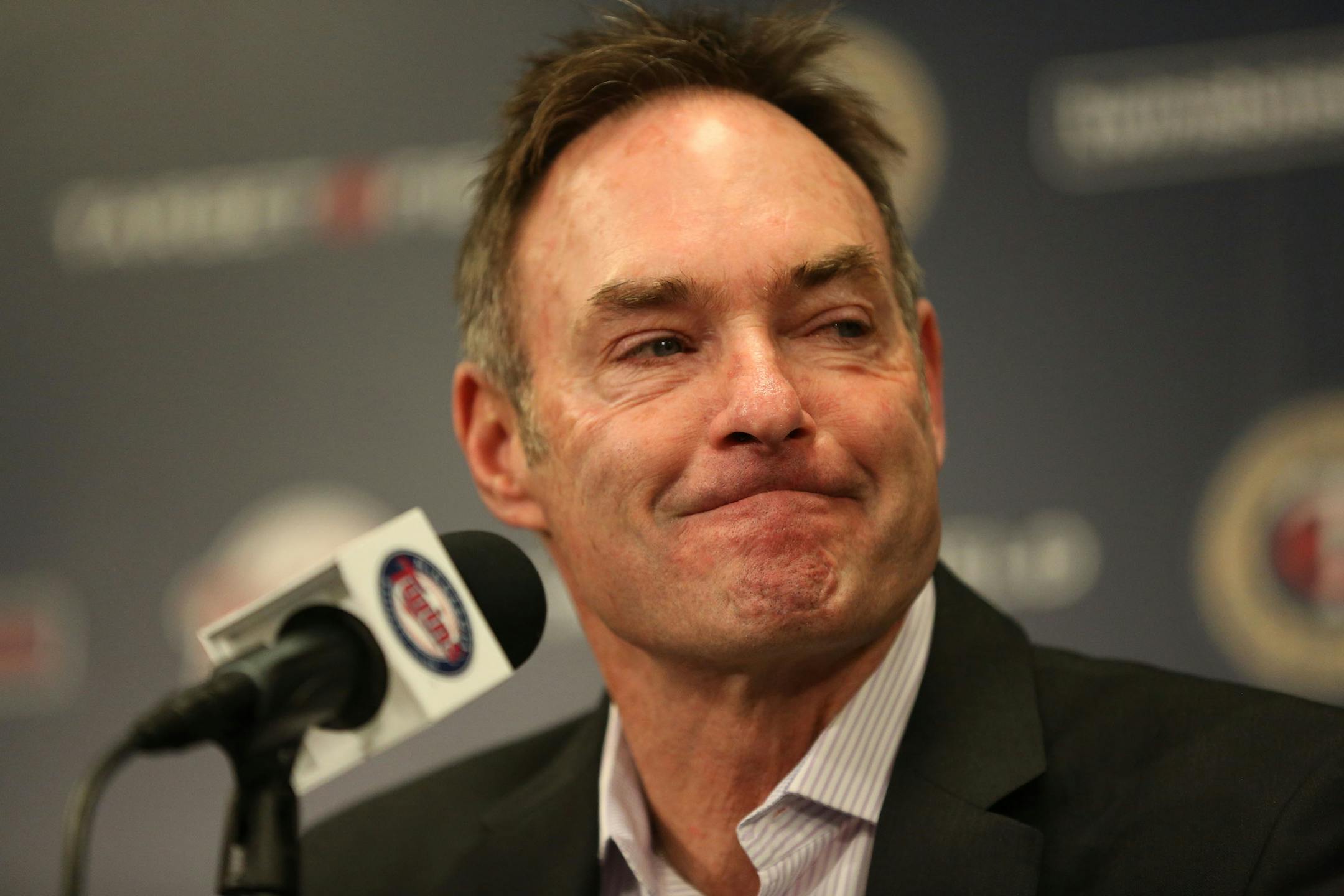New Minnesota Twins baseball team manager Paul Molitor is shown during a news conference Tuesday, Nov. 4, 2014, in Minneapolis. (AP Photo/The Star Tribune, Kyndell Harkness) MANDATORY CREDIT; ST. PAUL PIONEER PRESS OUT; MAGS OUT; TWIN CITIES LOCAL TELEVISION OUT