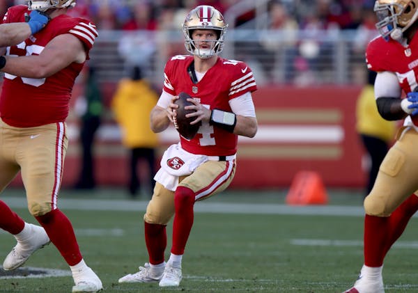 Sam Darnold played 10 games for the 49ers in 2023, including one start, after stints with the Panthers and the Jets, who drafted him No. 3 in 2018.
