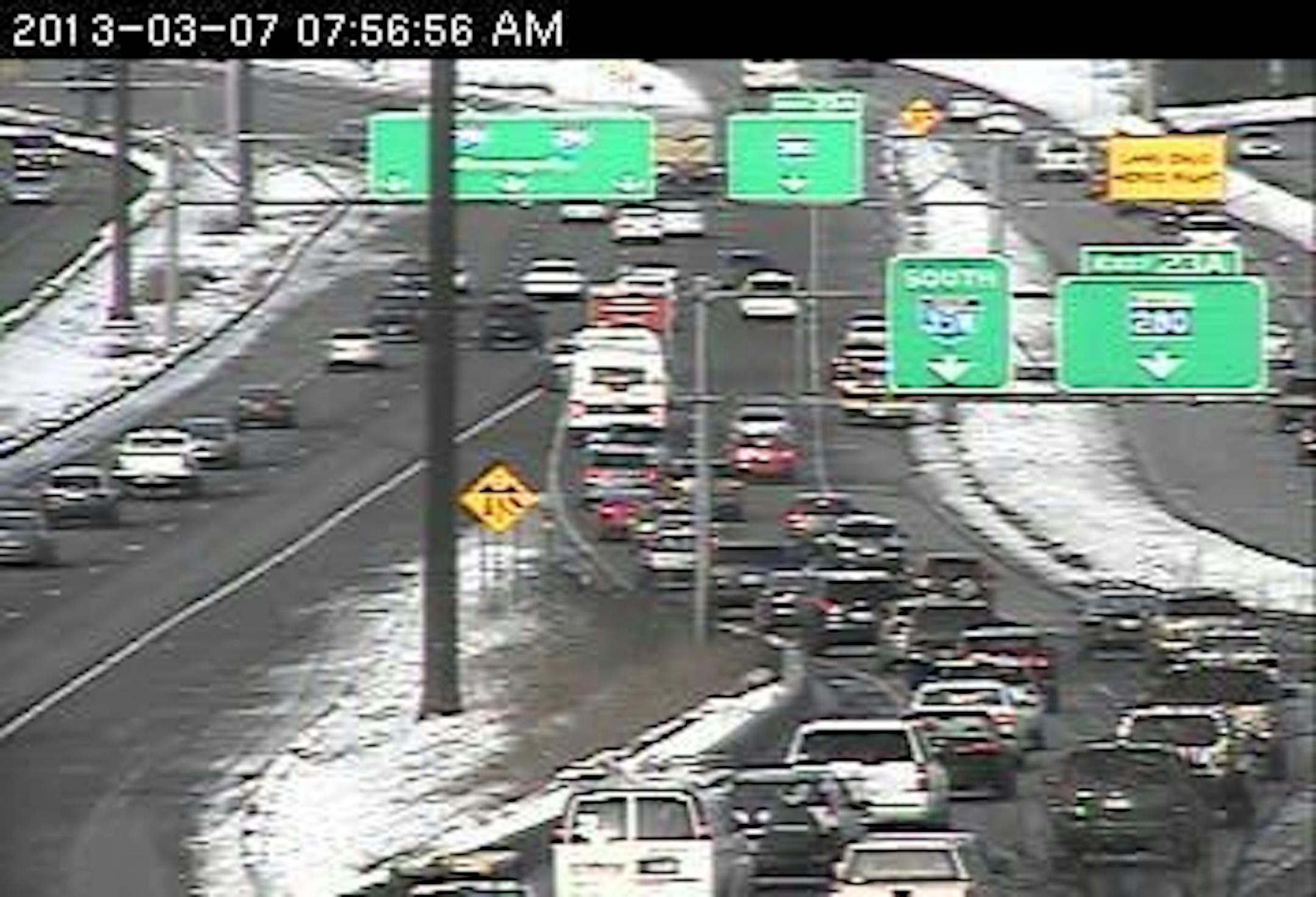 Hwy. 36 at 35W in Roseville