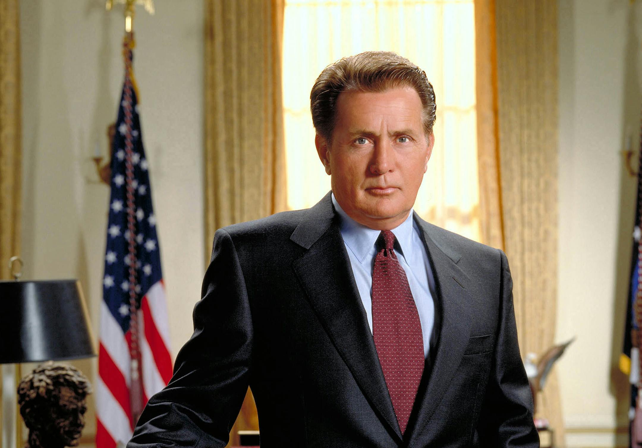 Martin Sheen as President Bartlet in "The West Wing."