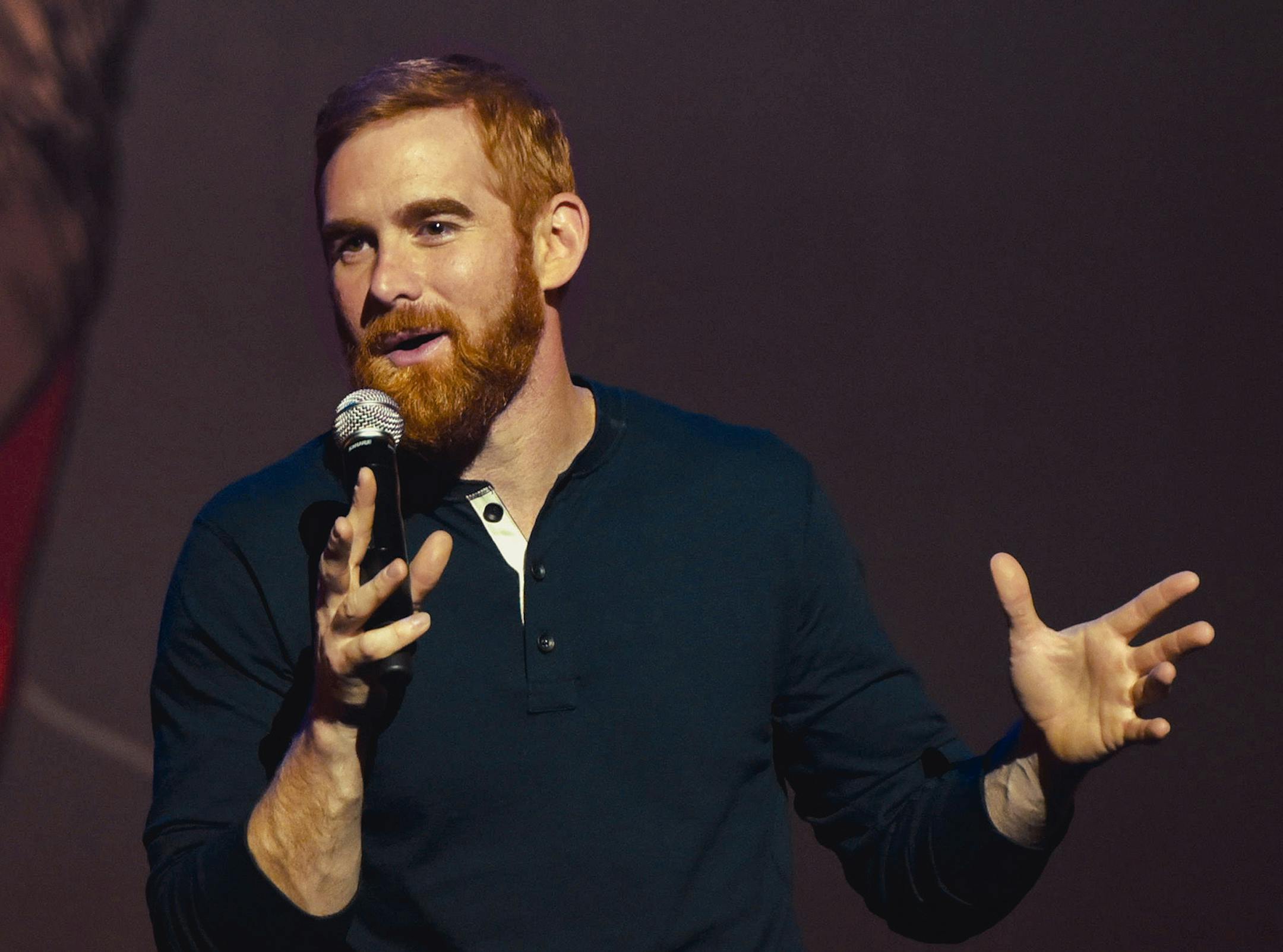 Andrew Santino performs at The Vic Theatre in Chicago, IL. ANDREW SANTINO: HOME FIELD ADVANTAGE. Credit: Comedy Dynamics/Showtime