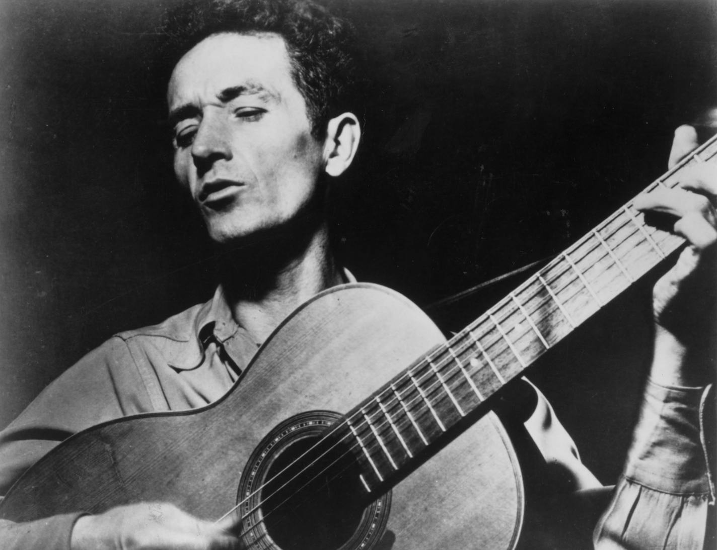 Folk singer Woody Guthrie's observant eye comes out in "House of Earth."