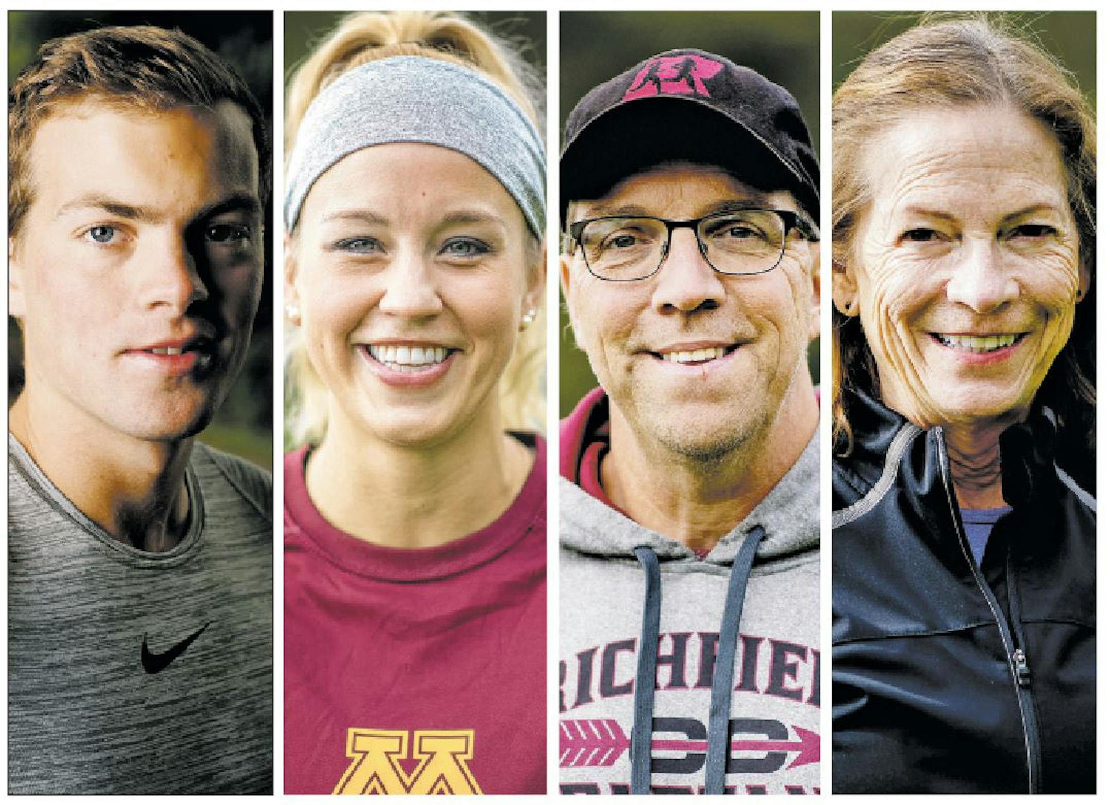 Screen grab of Twin Cities marathoners.