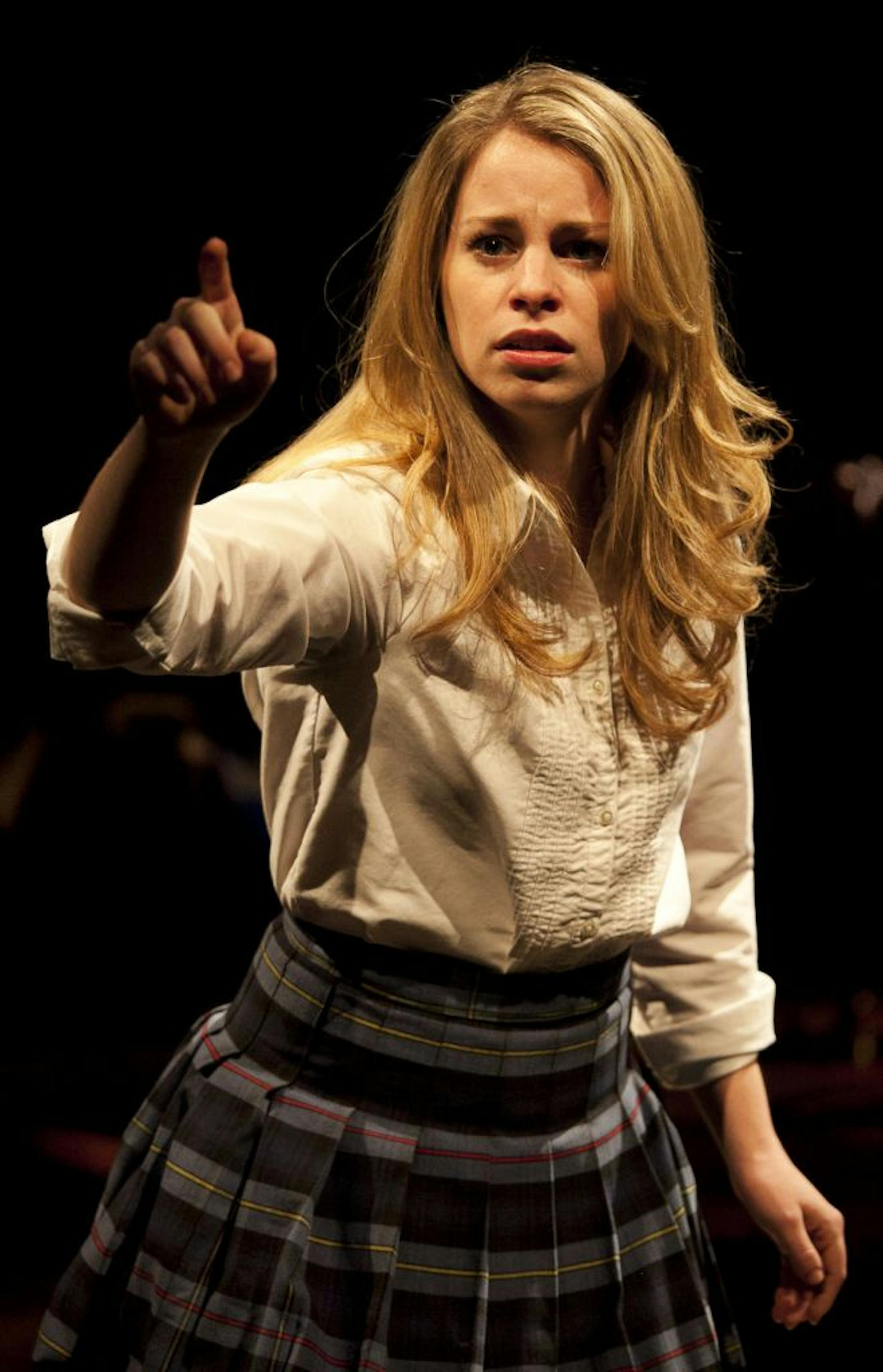 Ali Rose Dachis as Bernadette in "The Edge of Our Bodies."