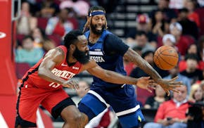 The Timberwolves stayed in Houston after playing the Rockets on Tuesday.