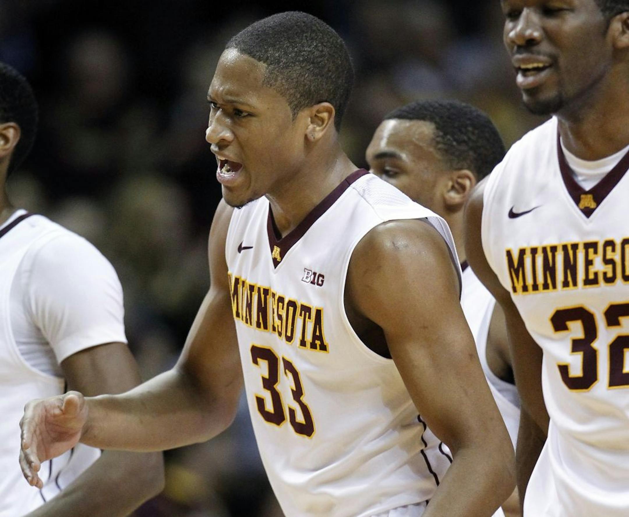 Gophers senior forward Rodney Williams