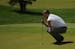 Jeff Sorenson studied a putt during the final round of the Minnesota State Open at Rush Creek Golf Club in Maple Grove. Sorenson qualified for the PGA